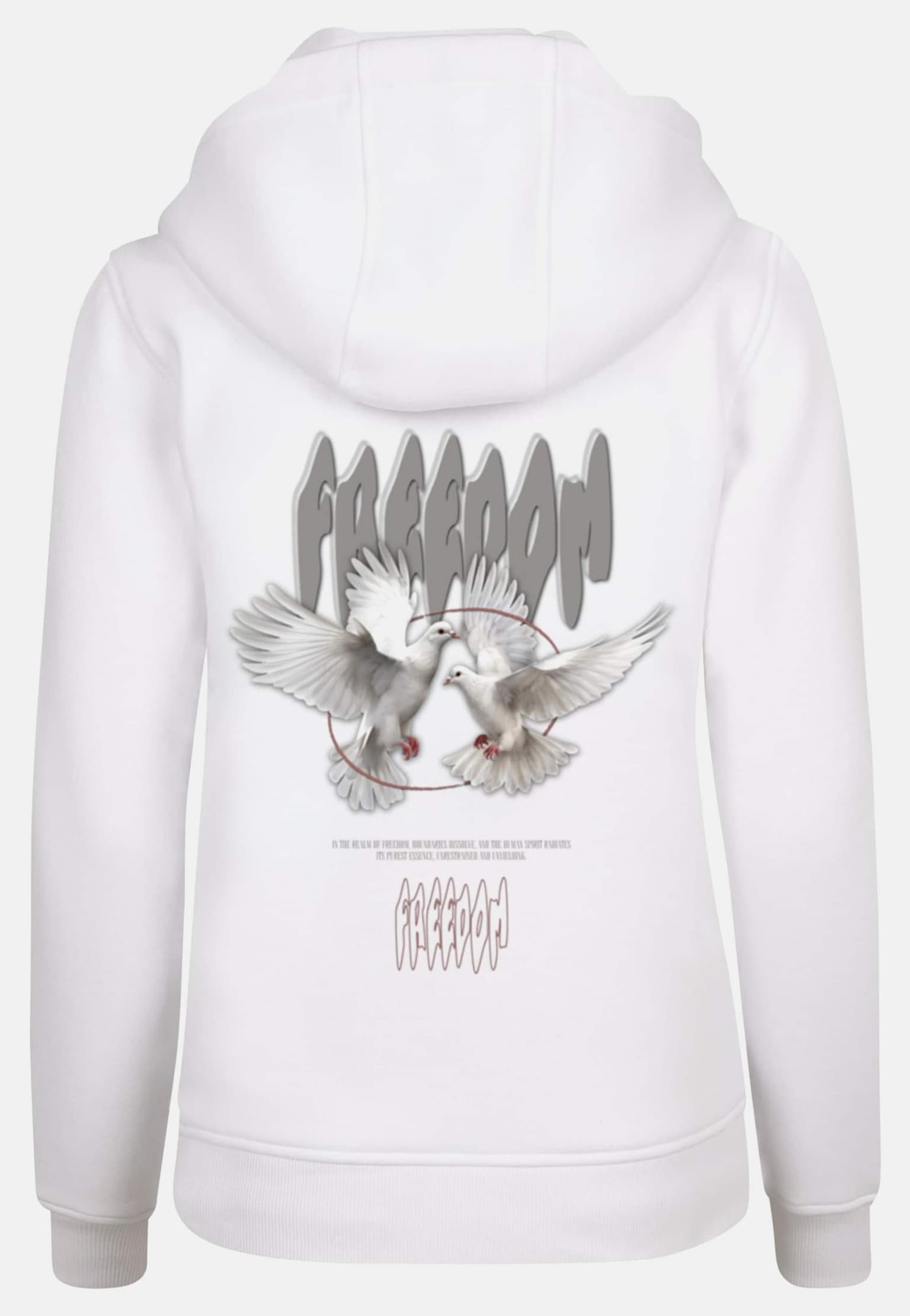 Merchcode Ladies Birds Of Peace Hoody – Bild 4