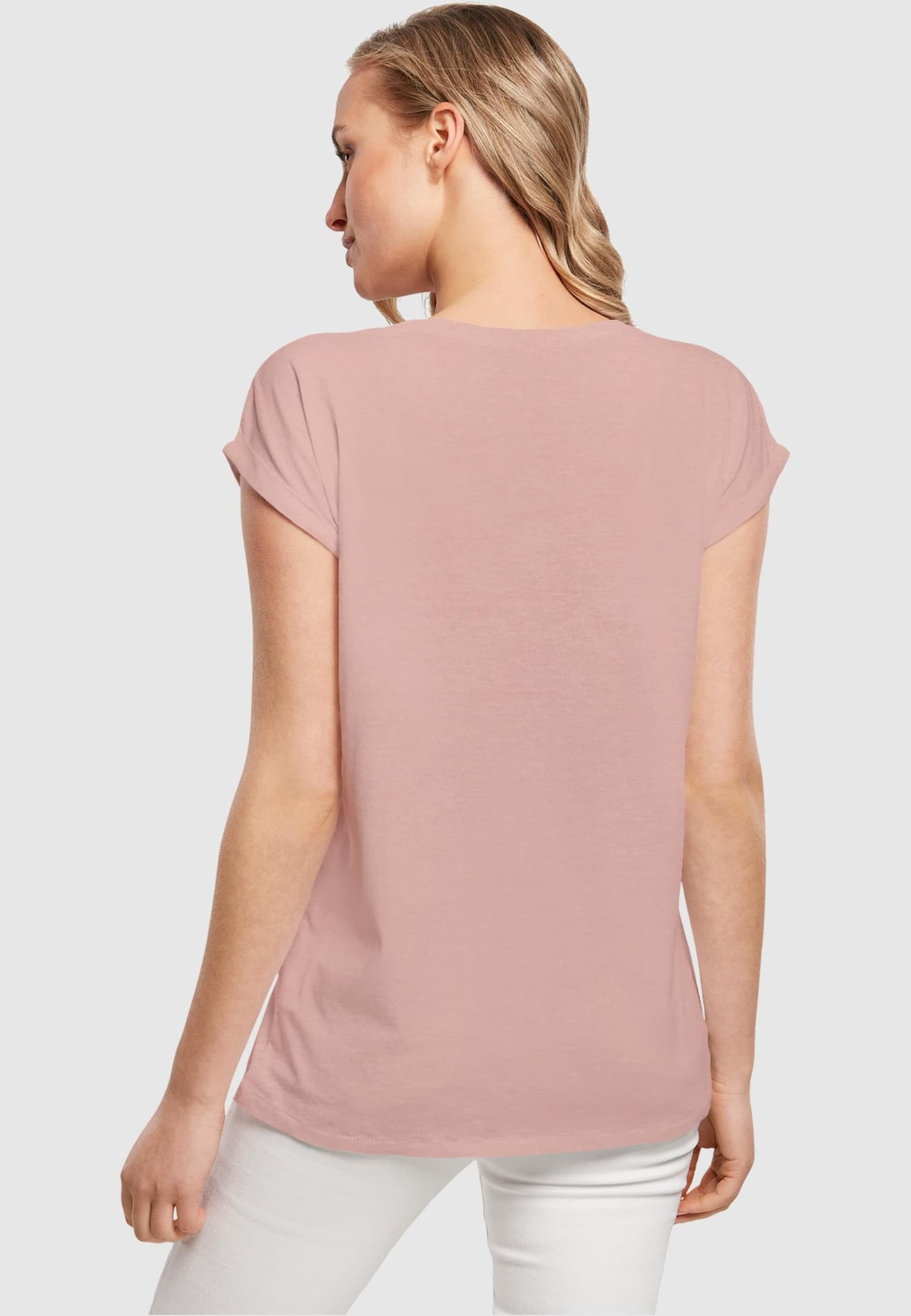 Merchcode Ladies Time to bloom - Extended Shoulder Tee – Bild 2