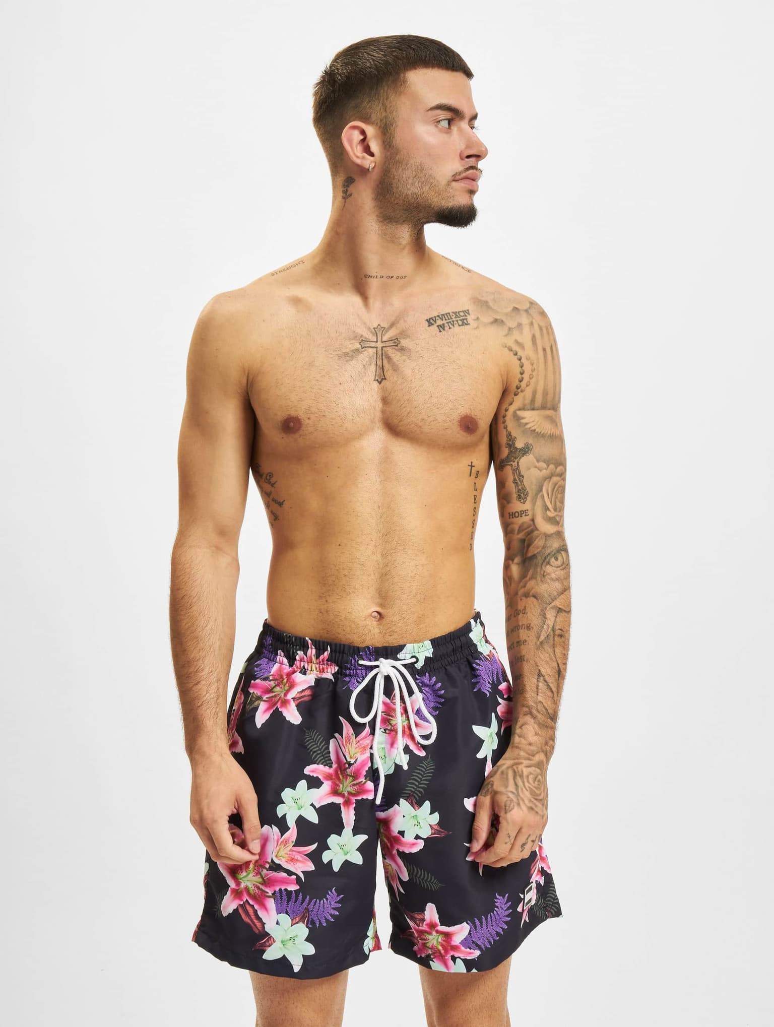 Urban Classics Pattern Swim Short – Bild 3