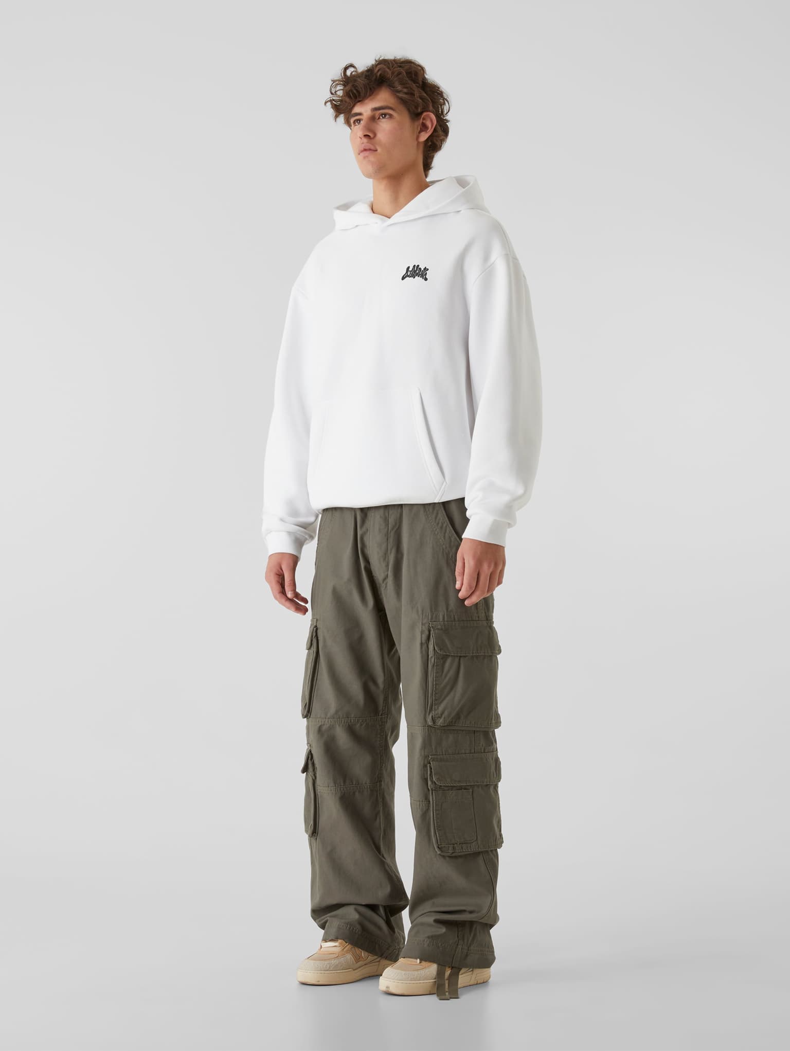Lost Youth Pocket Logo Cargohose – Bild 3