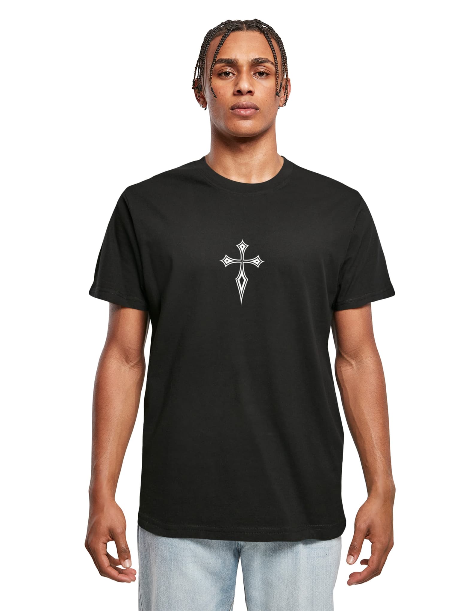 Mister Tee Sign Of The Cross T-Shirt – Bild 3