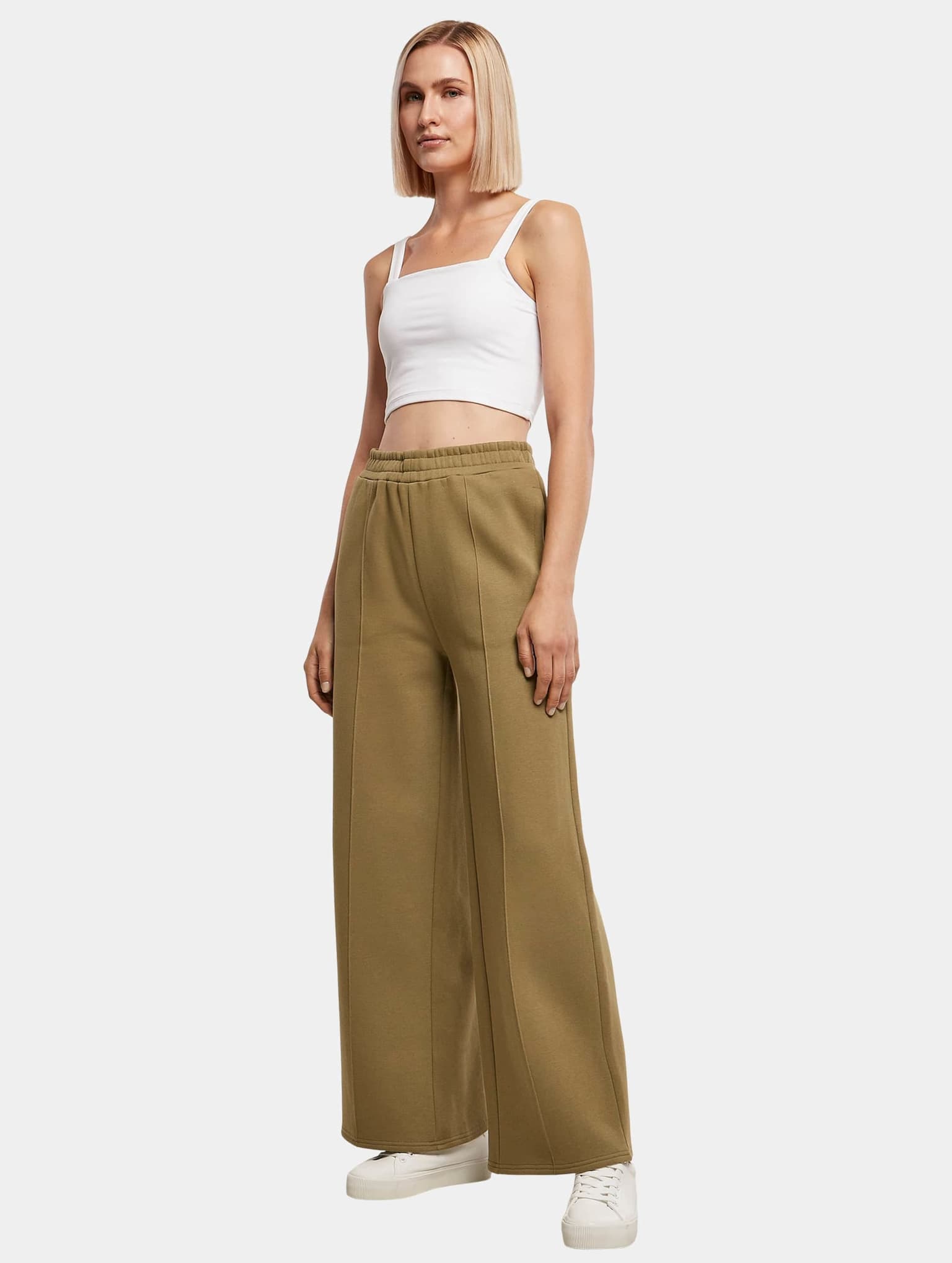 Urban Classics Ladies Straight Pin Tuck Sweat Pants – Bild 4