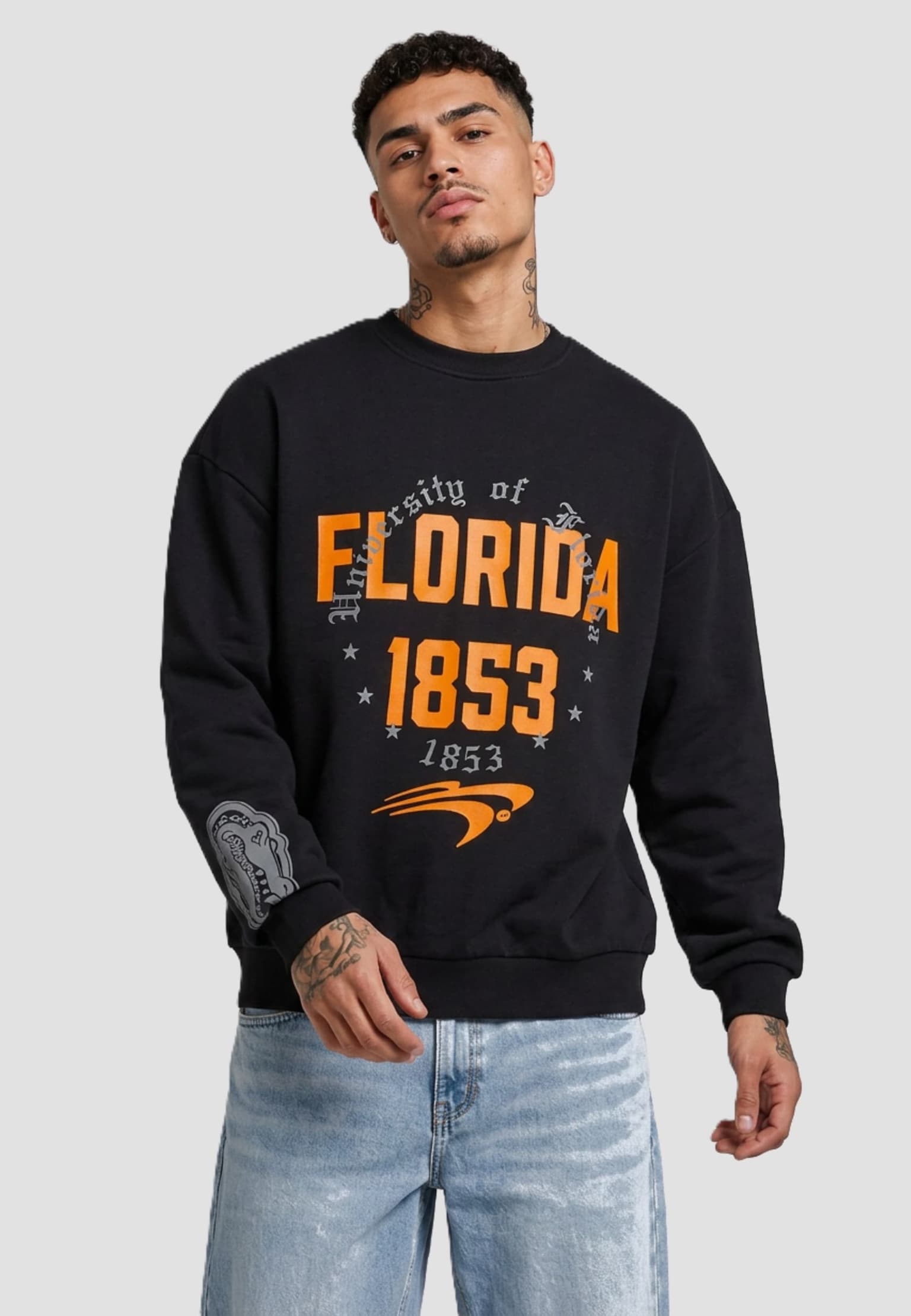 Mister Tee Upscale Florida Gators 1853 Oversize Crewneck