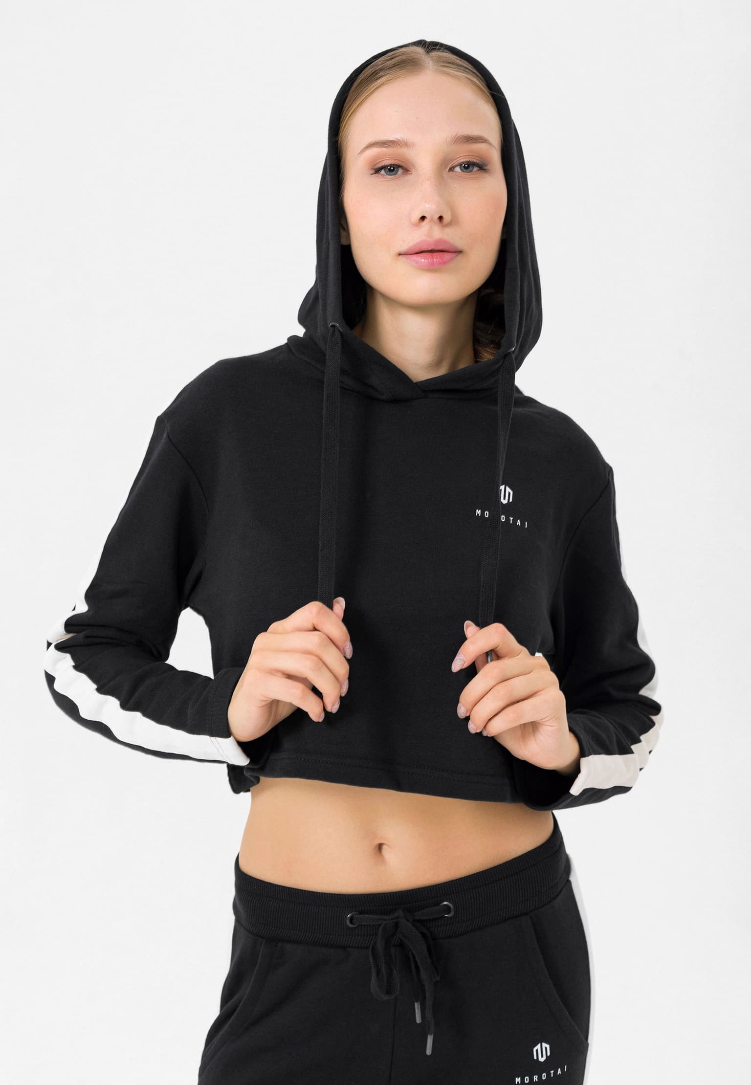 Morotai Casual Cropped Hoodie – Bild 3