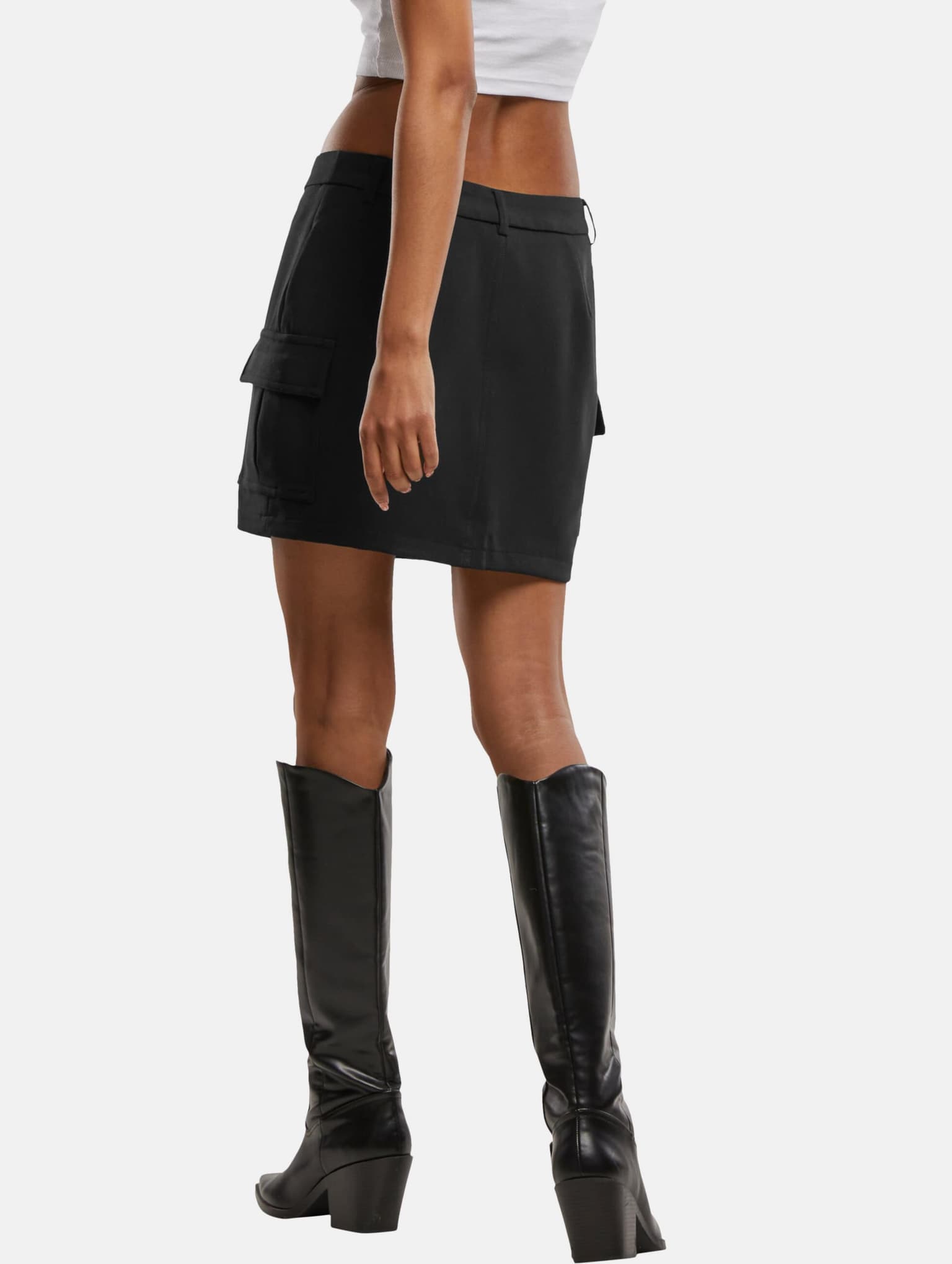 Urban Classics Ladies Short Patched Pocket Skirt – Bild 2