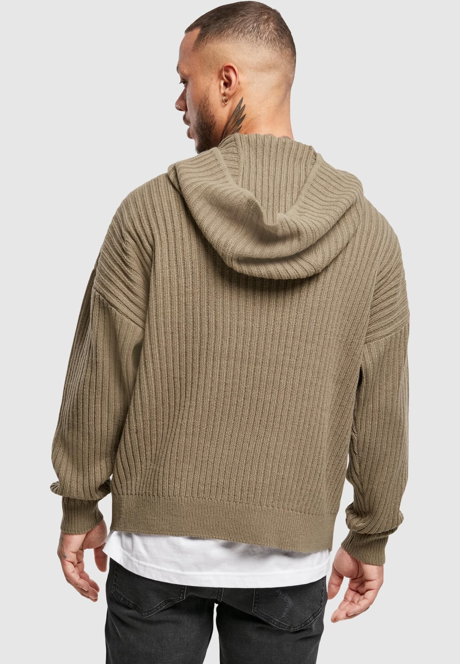 Urban Classics Knitted Hoody – Bild 2
