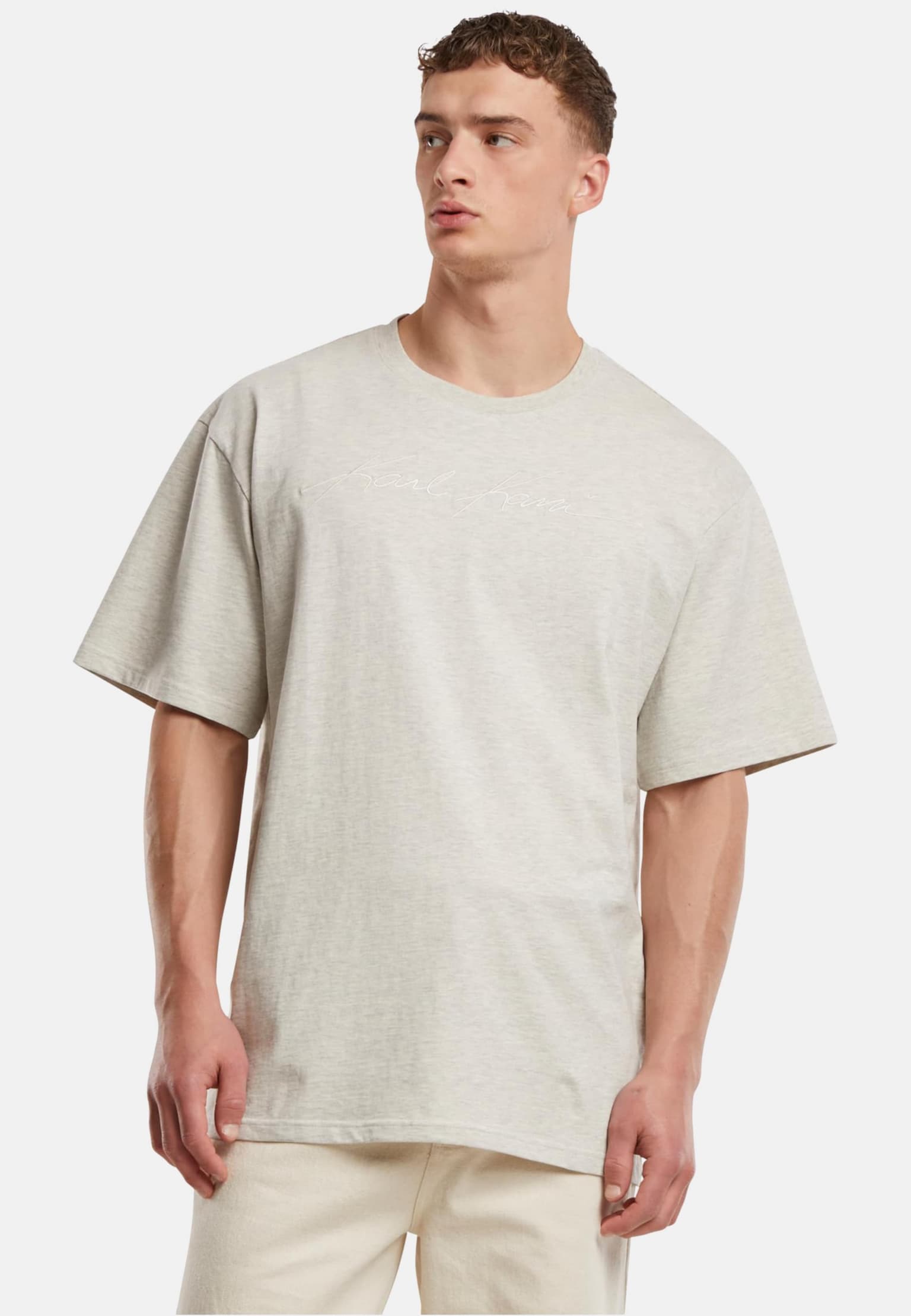 Karl Kani Autograph Heavy Jersey Boxy Melange Tee