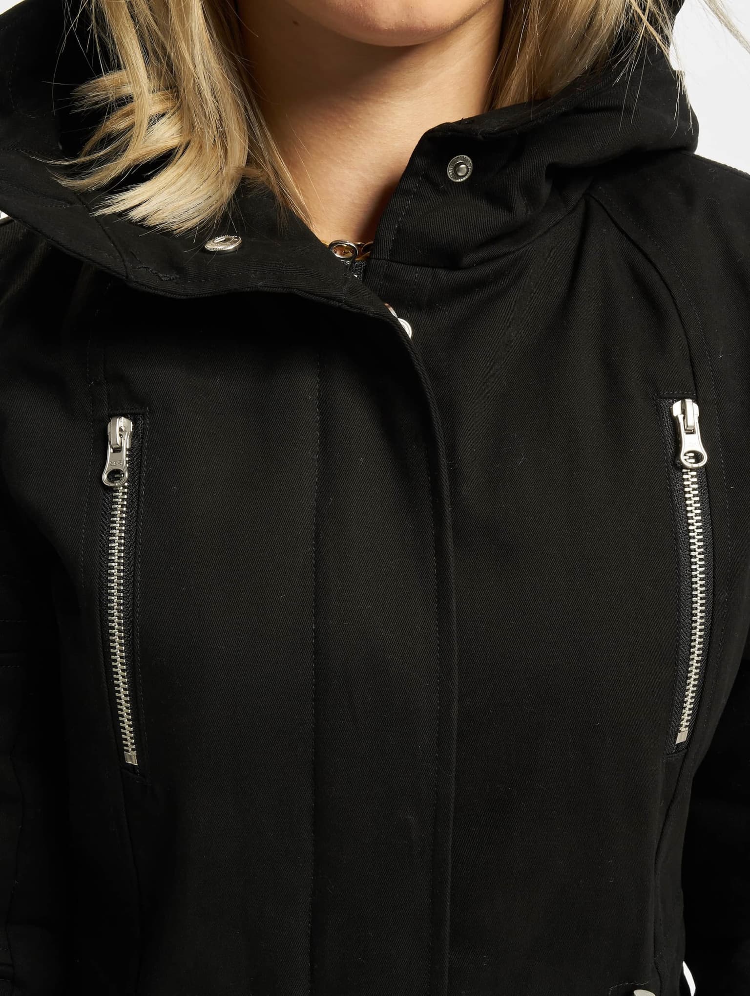 Urban Classics Ladies Sherpa Lined Cotton Parka – Bild 4