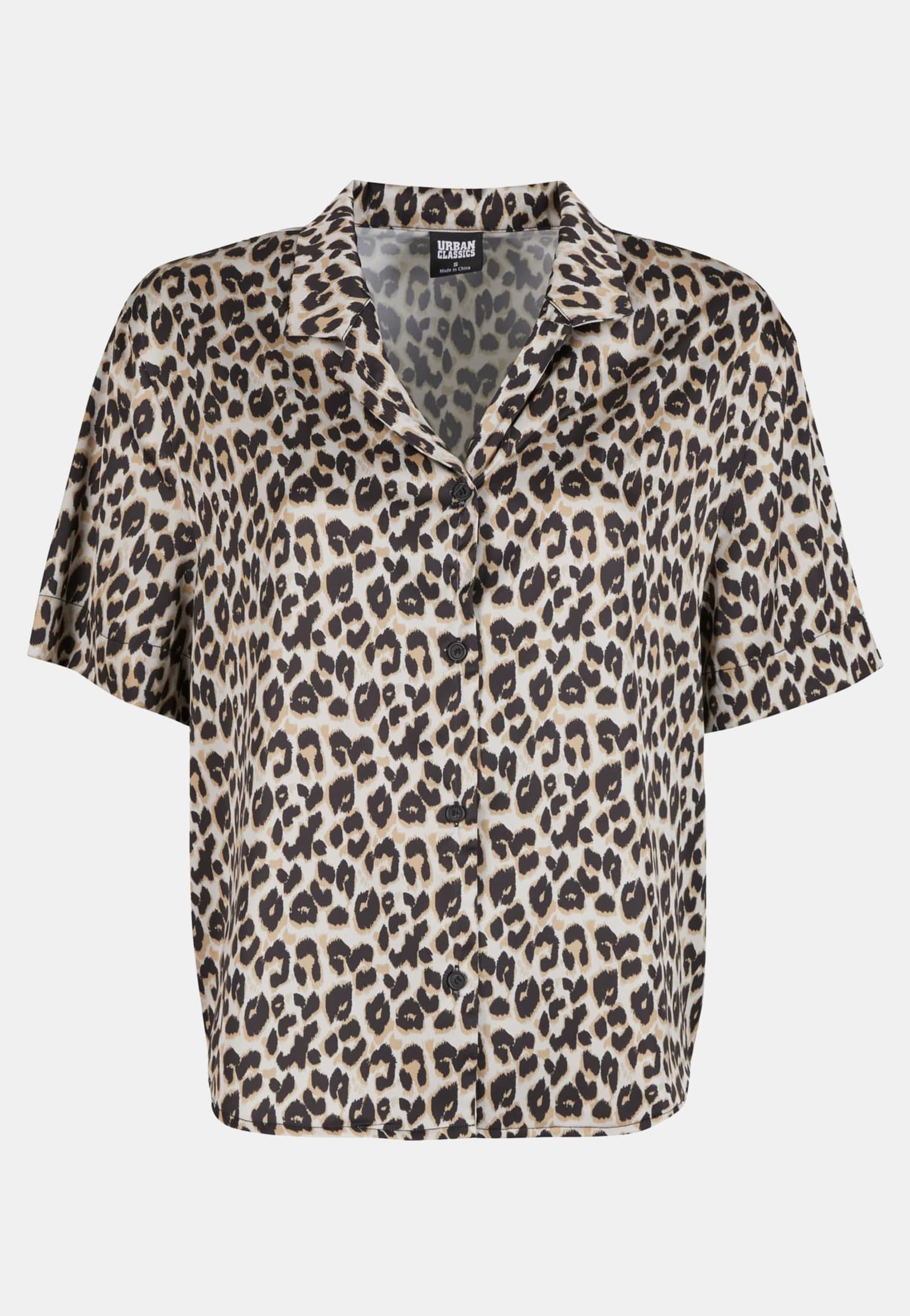 Urban Classics Ladies Leo Resort Shirt – Bild 3