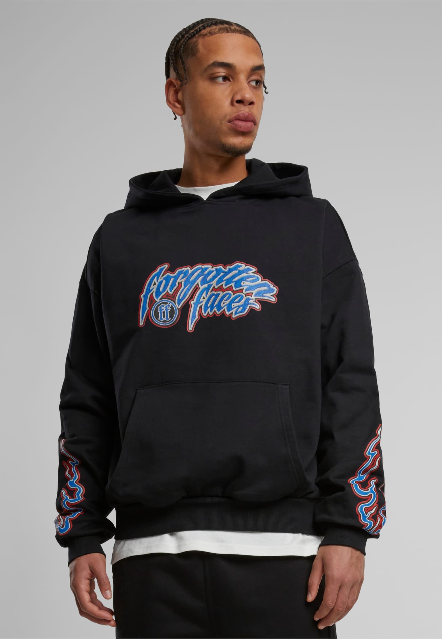 Forgotten Faces Hooded Guy Oversize Hoody