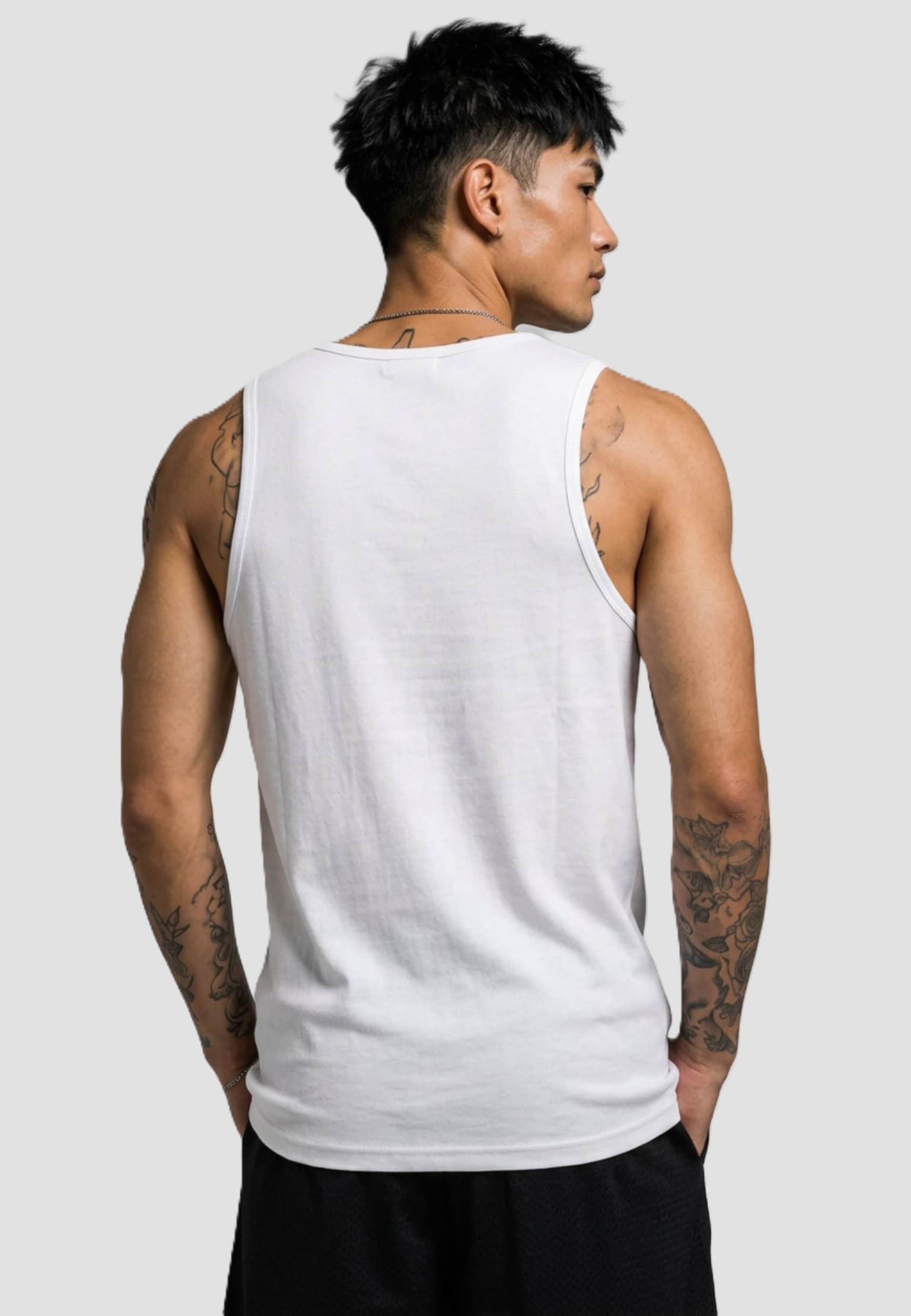 Urban Classics Ribbed Undershirt 2-Pack – Bild 3