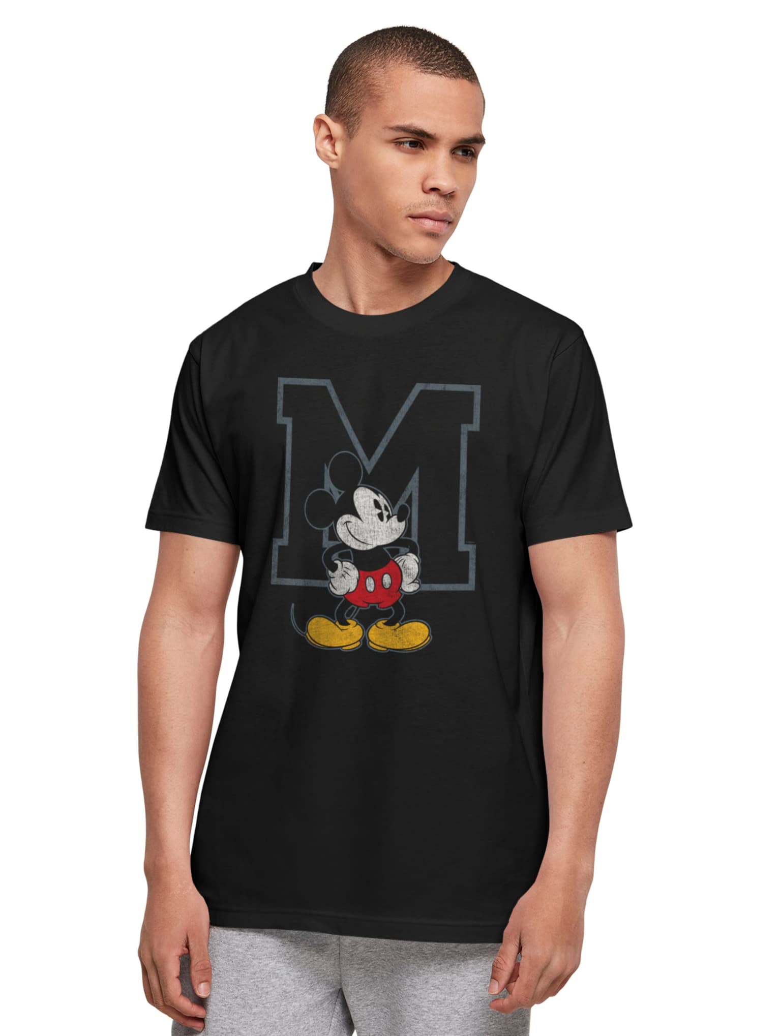 Absolute Cult Mickey Mouse - Classic M Basic T-Shirt – Bild 2