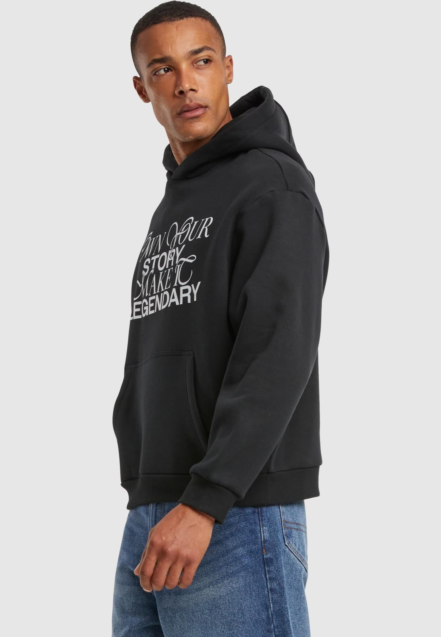Mister Tee Upscale Make It Legendary Fluffy Hoody – Bild 3