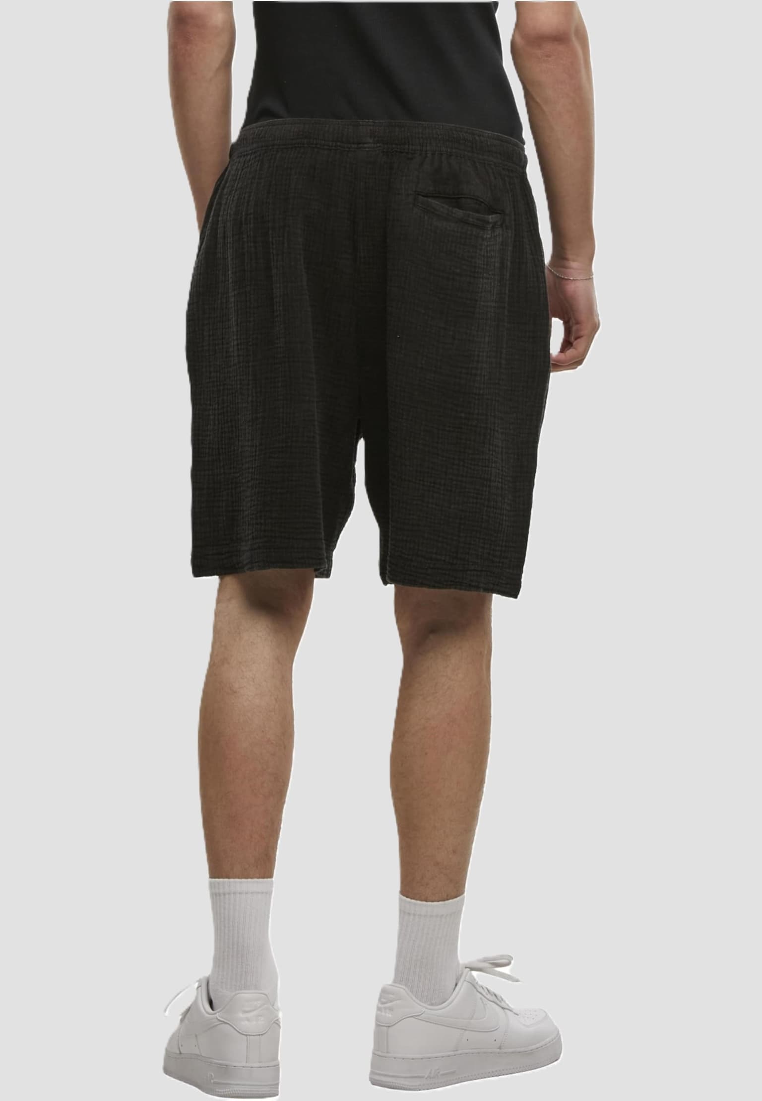 Urban Classics Acid Washed Musselin Short – Bild 2