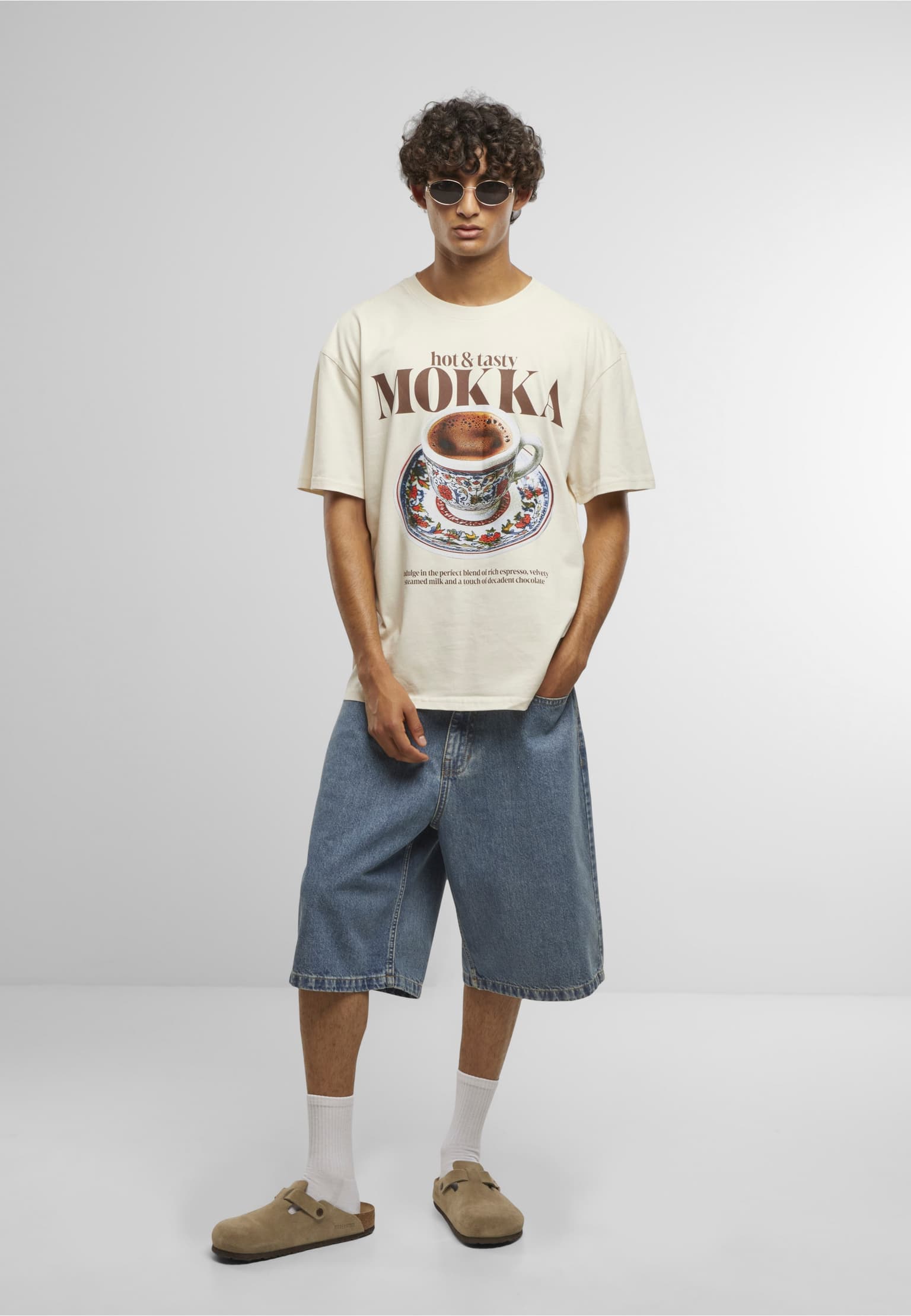 Mister Tee Tasty Mokka Oversize – Bild 3