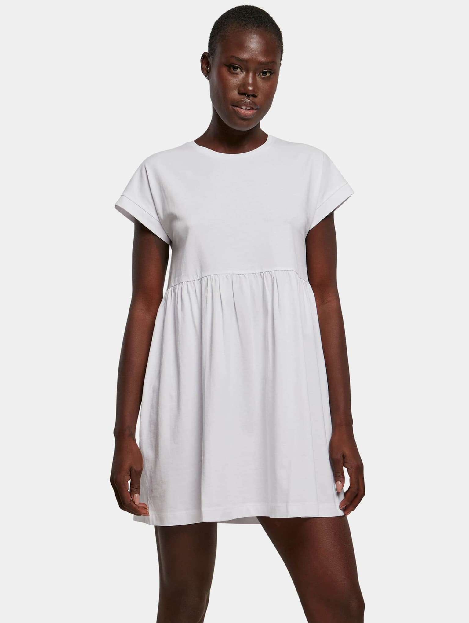 Urban Classics Ladies Essentials Empire Valance Tee Dress