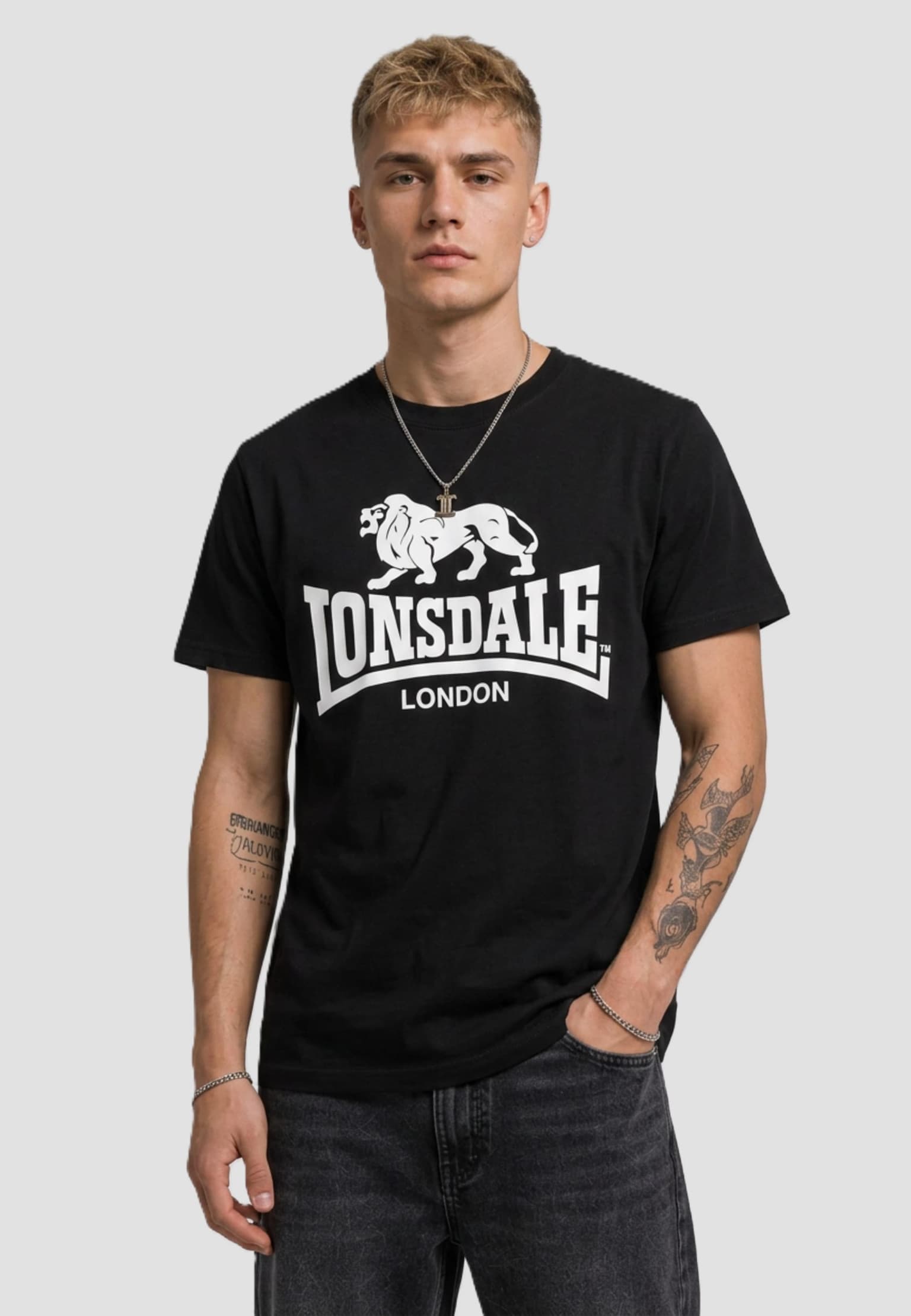 Lonsdale London Kelso Double Pack T-Shirt – Bild 2