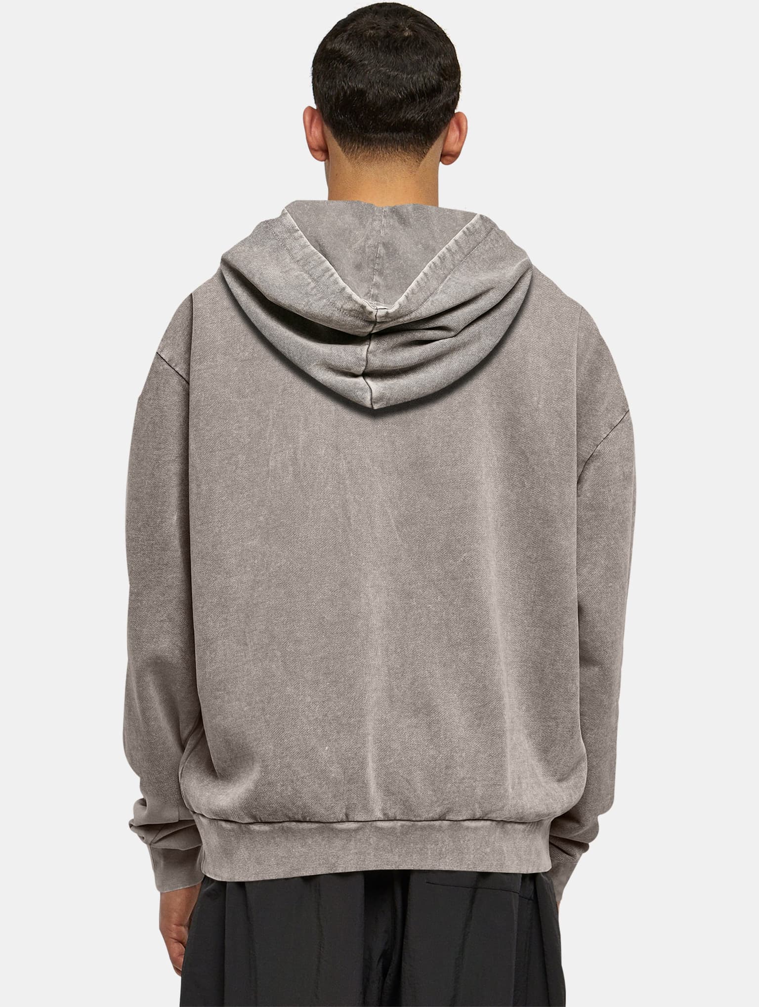Merchcode Life Acid Washed Oversized Hoodie – Bild 2