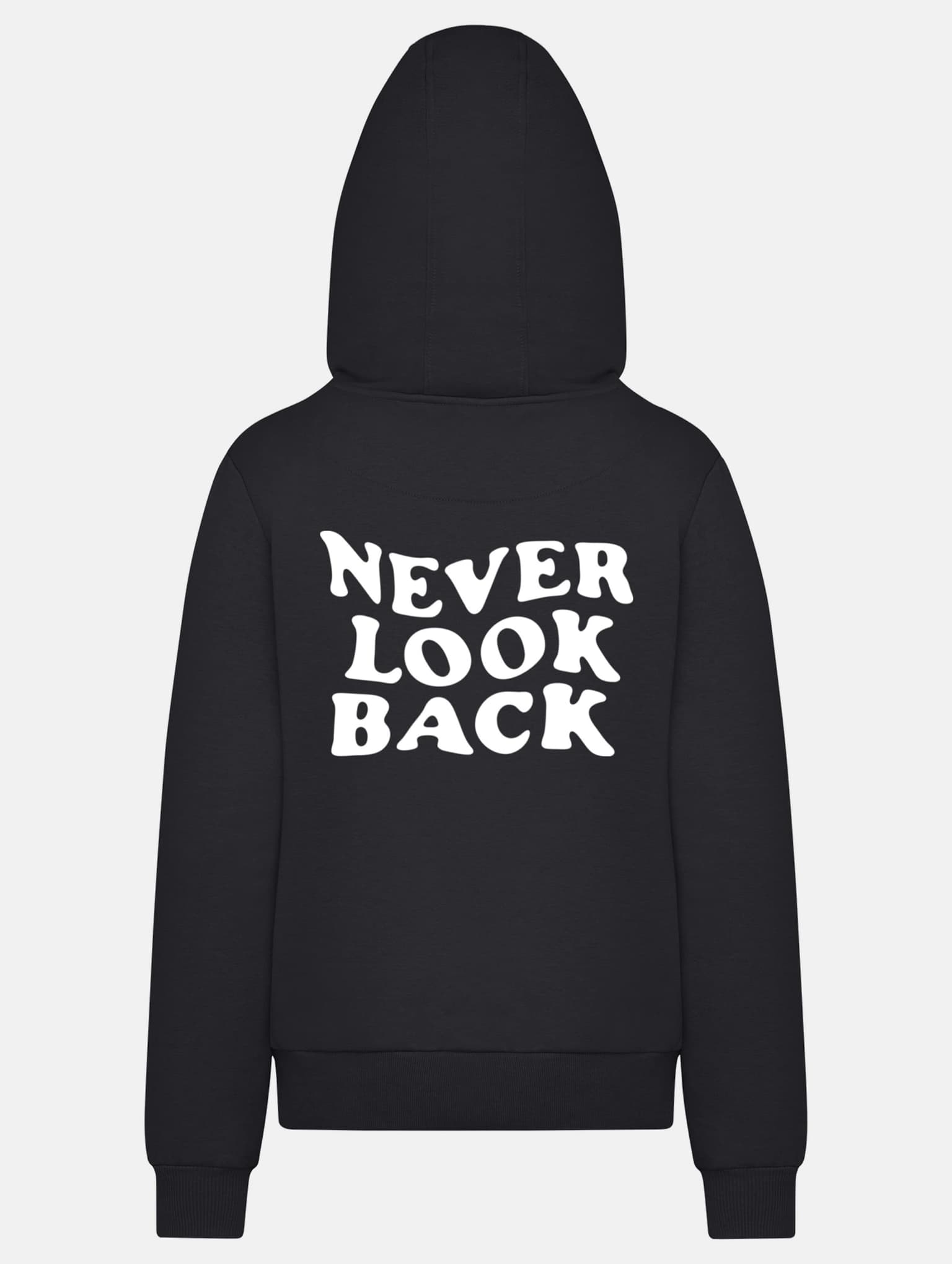 Miss Tee Never Look Back Ladies Fluffy Hoody – Bild 4