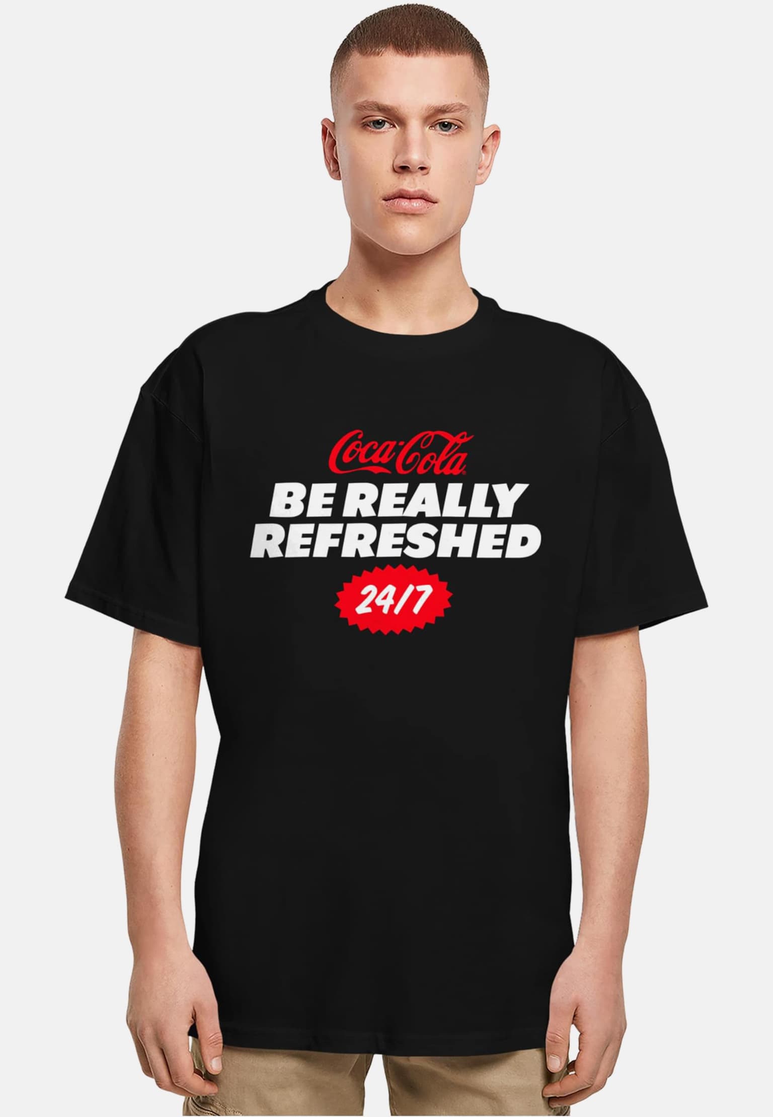 Merchcode Coca Cola Refreshed Oversize Tee