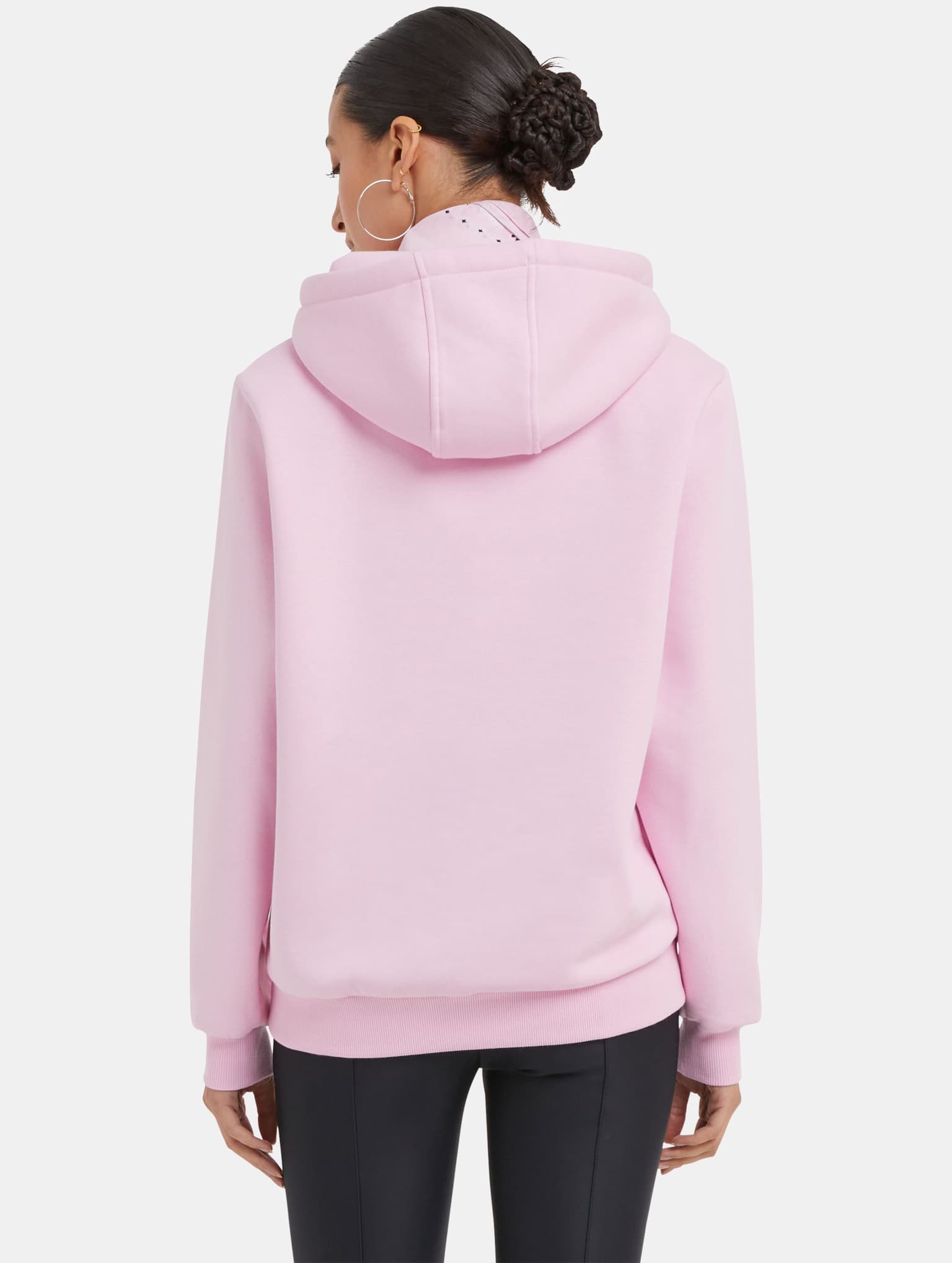Miss Tee Babe Wording Ladies Fluffy Hoody – Bild 2