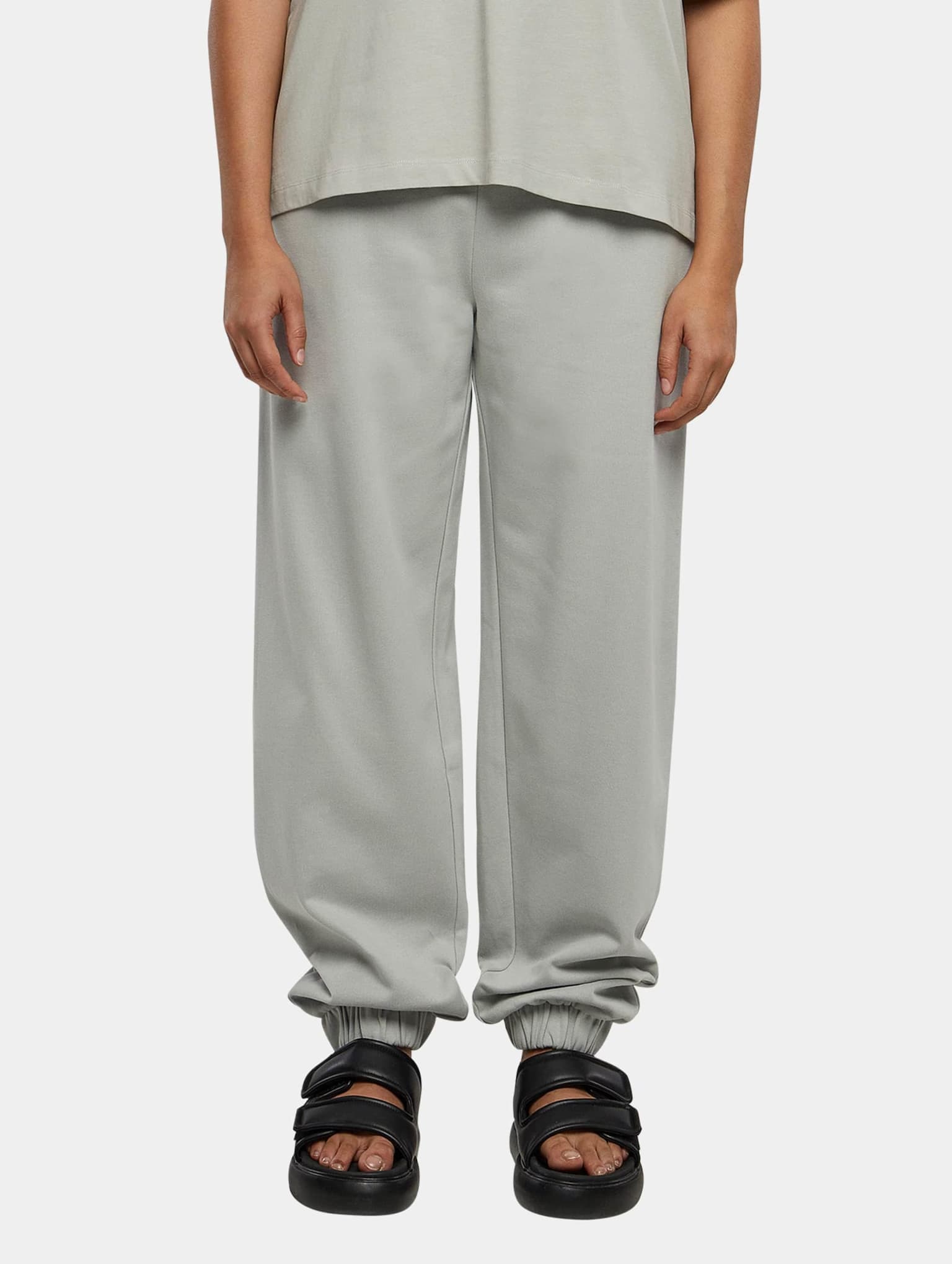 Urban Classics Ladies Essentials High Waist Ballon Sweat Pants – Bild 3