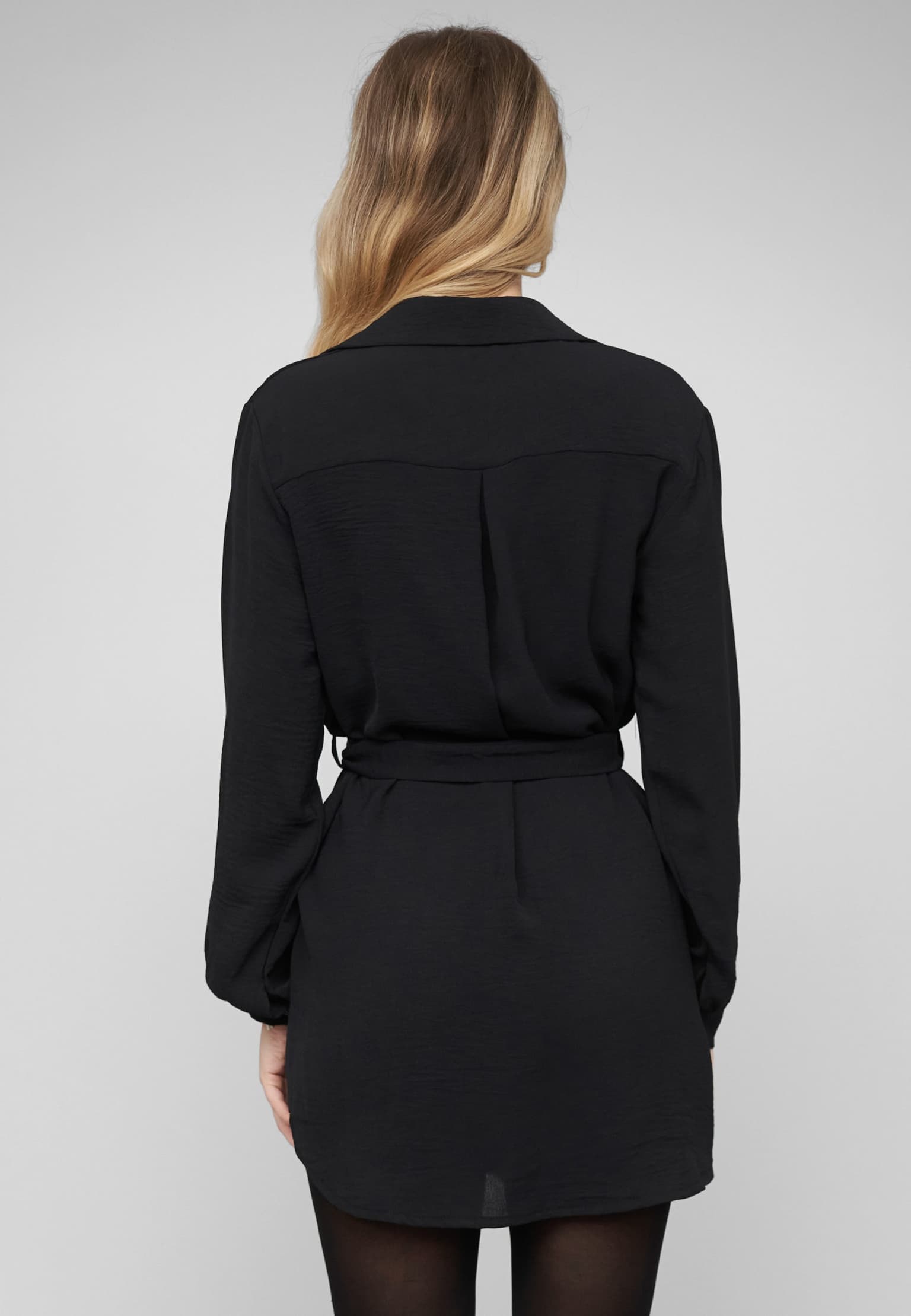Cloud5ive Longsleeve Dress with tie-belt – Bild 2