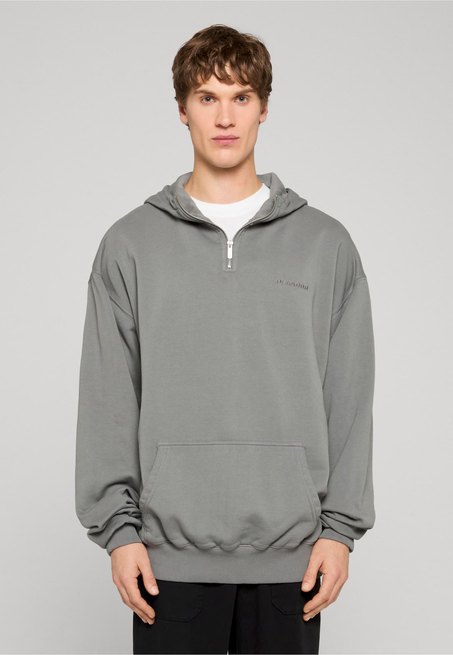 Pegador Logo Oversized Halfzip Hoodie