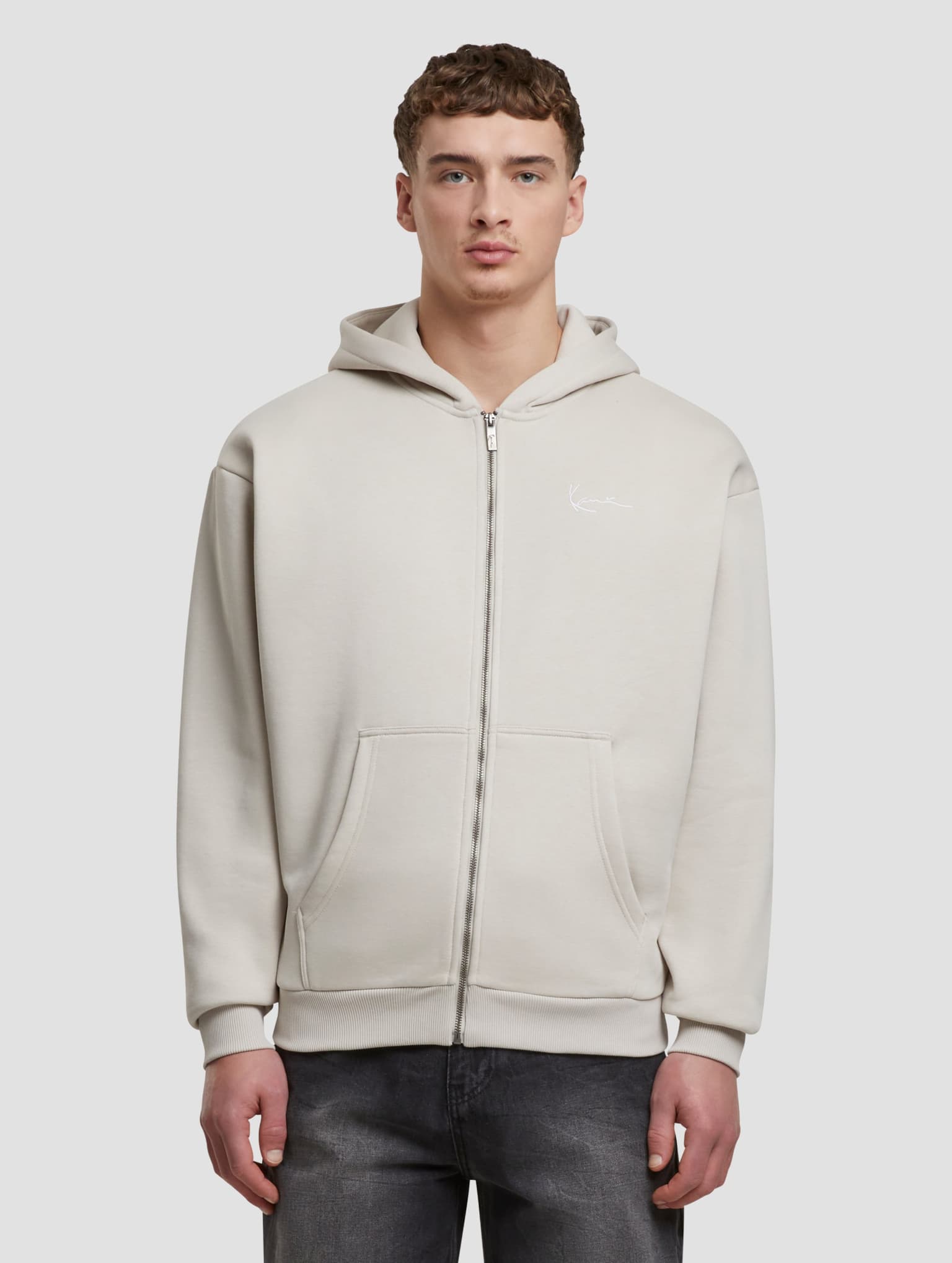 Karl Kani KK Small Signature Essential Ziphoodie – Bild 3