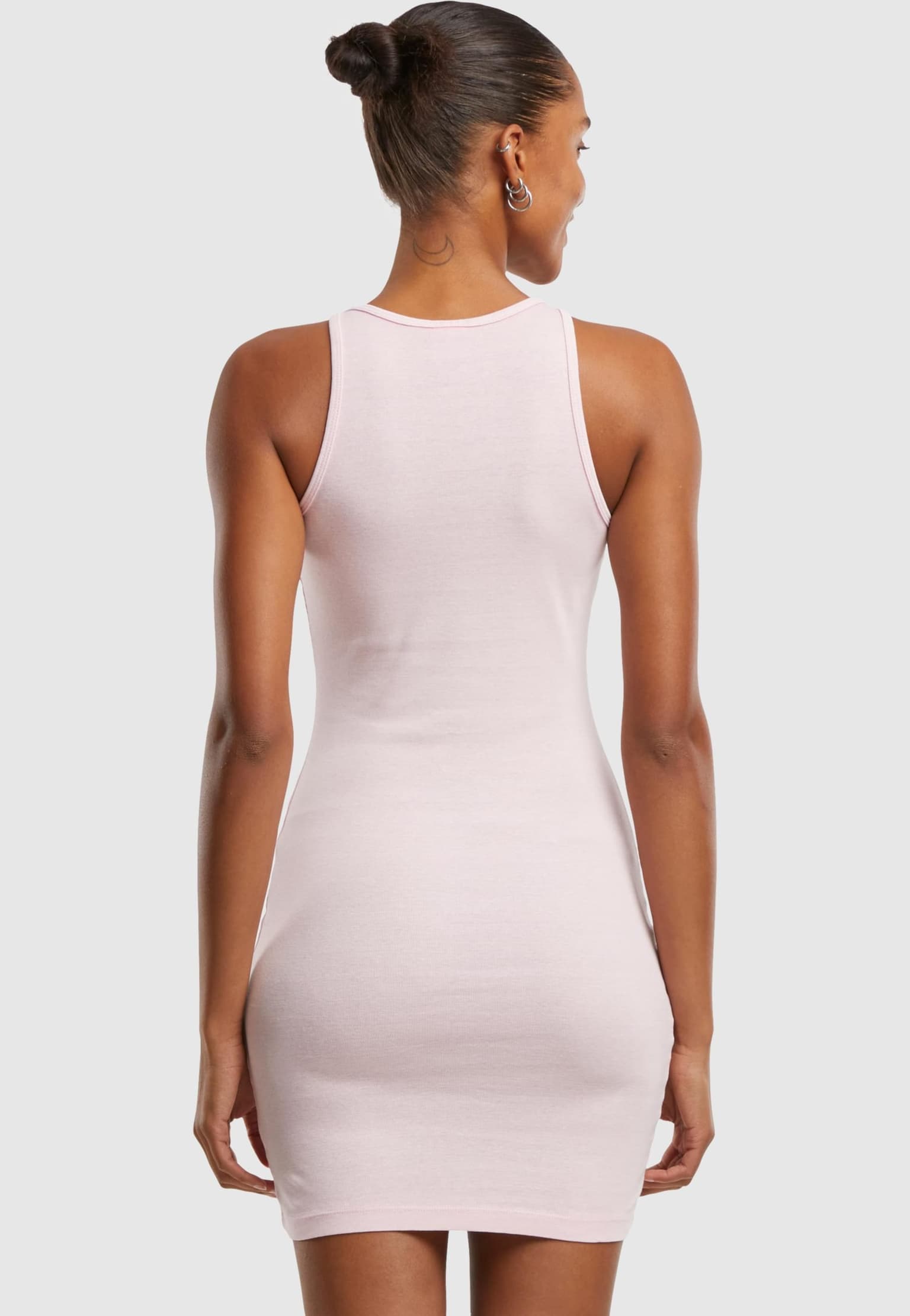 Urban Classics Ladies Washed Rib Jersey Dress – Bild 2