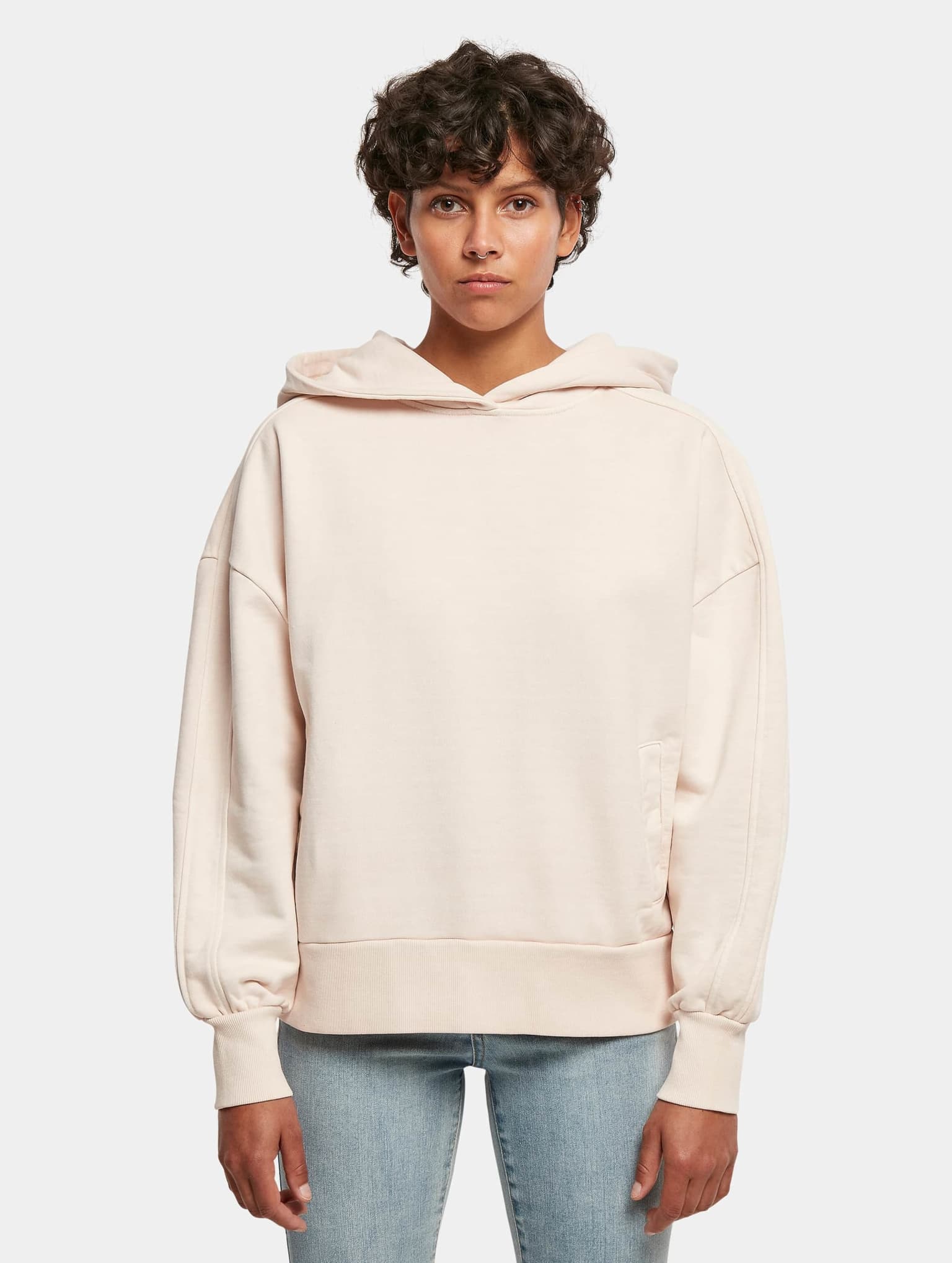 Urban Classics Ladies Heavy Terry Garment Dye Hoody – Bild 3