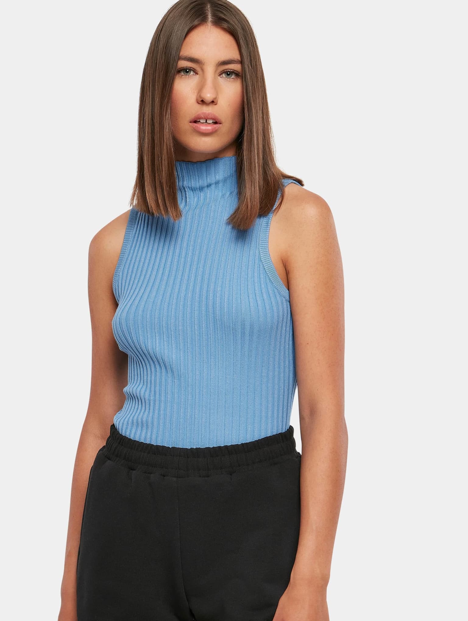 Urban Classics Ladies Rib Knit Sleevless Body