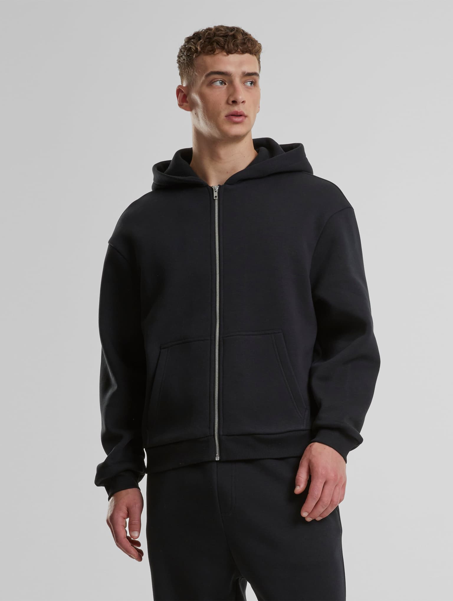 Urban Classics Fluffy Zip Hoodie