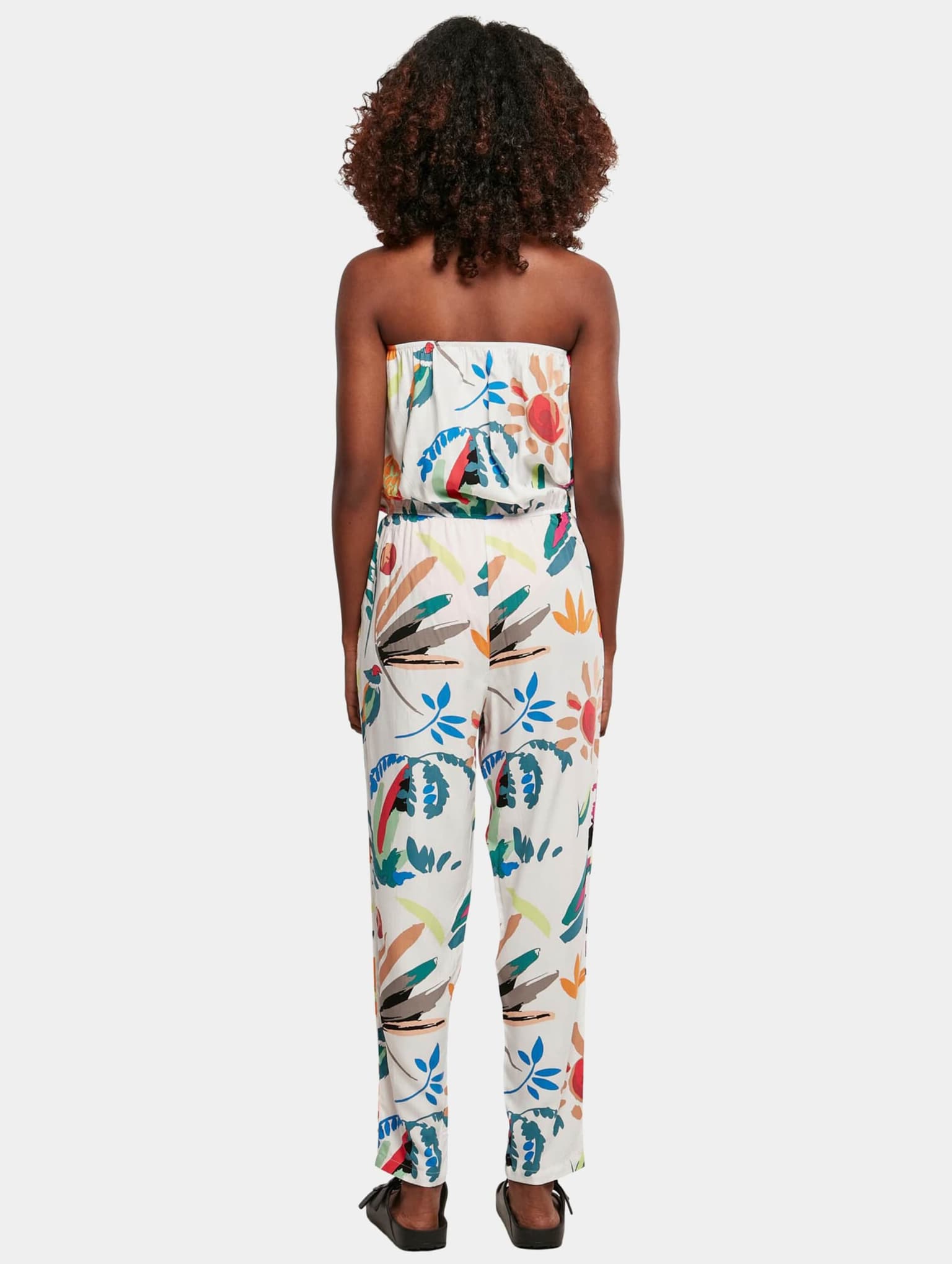 Urban Classics Ladies Viscose Bandeau Jumpsuit – Bild 2