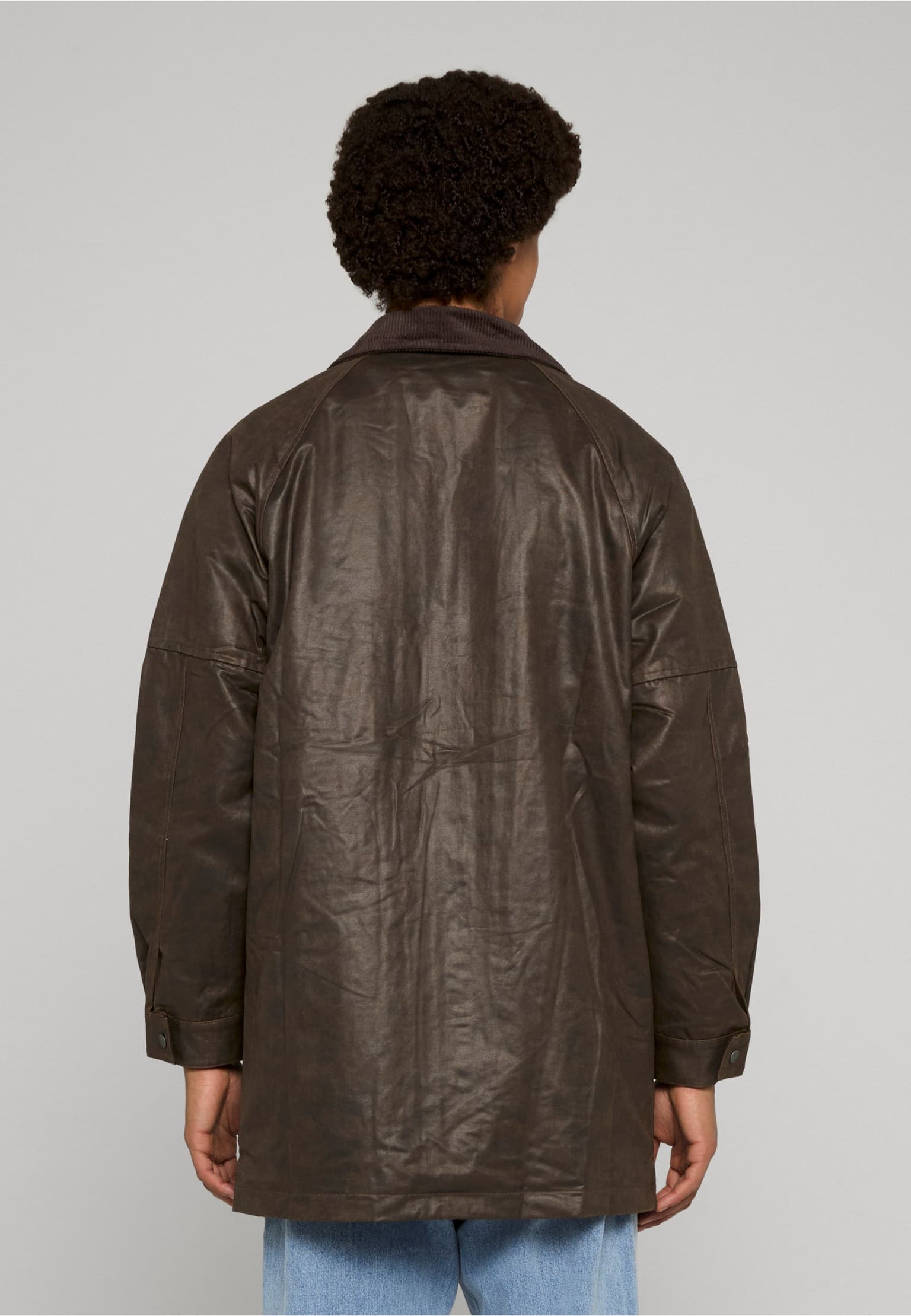 Another Cotton Lab Long Waxed Coat – Bild 2