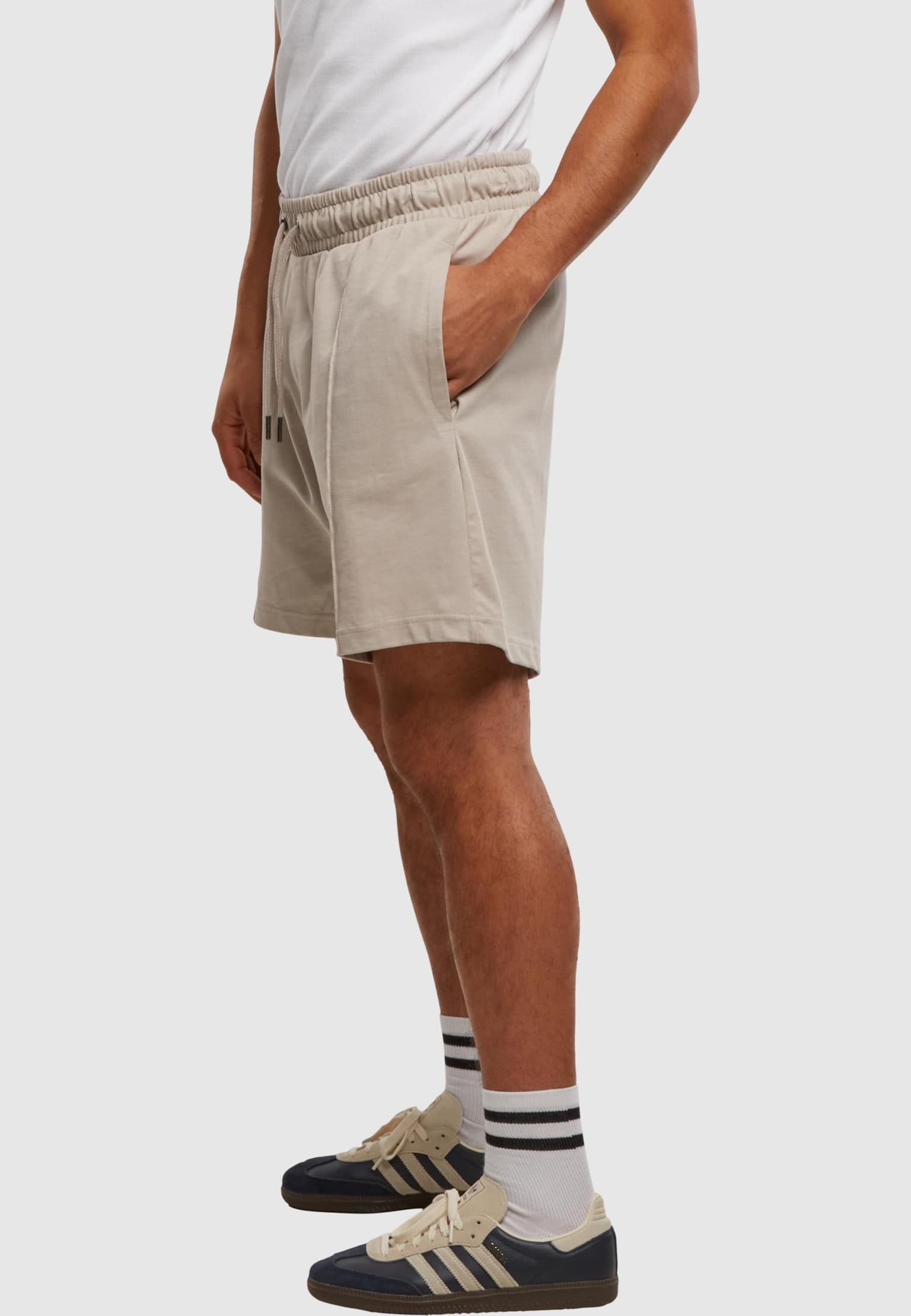 Urban Classics Heavy Jersey Pintuck Track Short – Bild 3