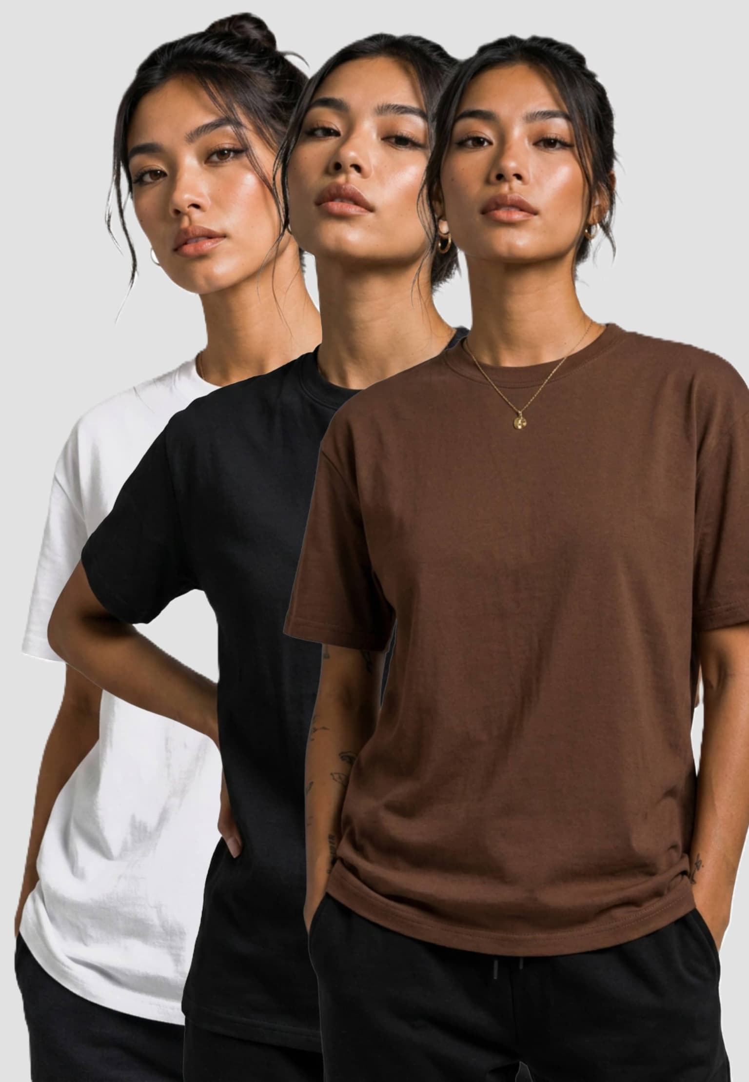 Urban Classics Ladies Everyday Tee 3-Pack