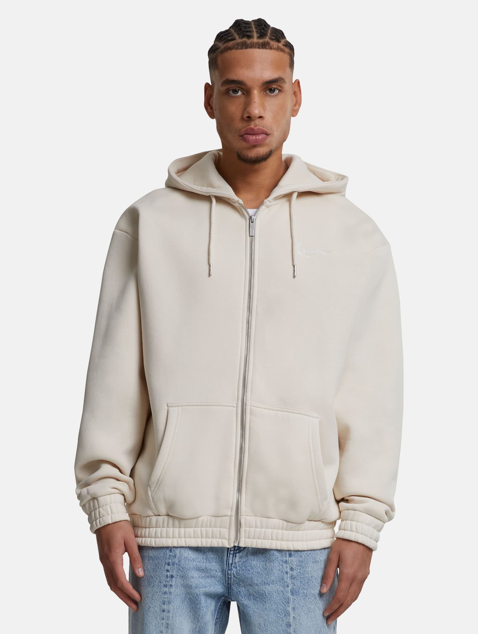 Karl Kani Authentic Star Logo OS Full Zip Hoodie – Bild 3