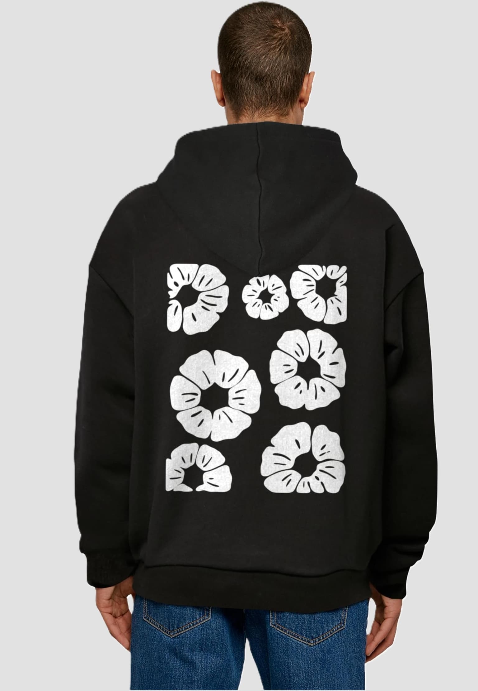 Mister Tee Bold Flowers Heavy Cotton Box Hoody