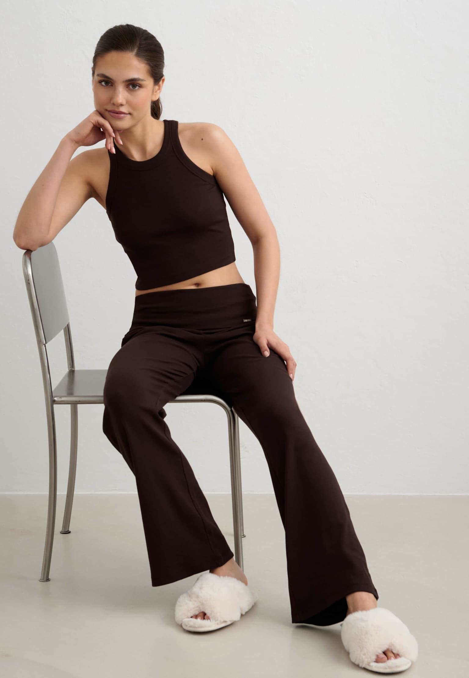aimn Ease Ribbed Tank Top – Bild 3