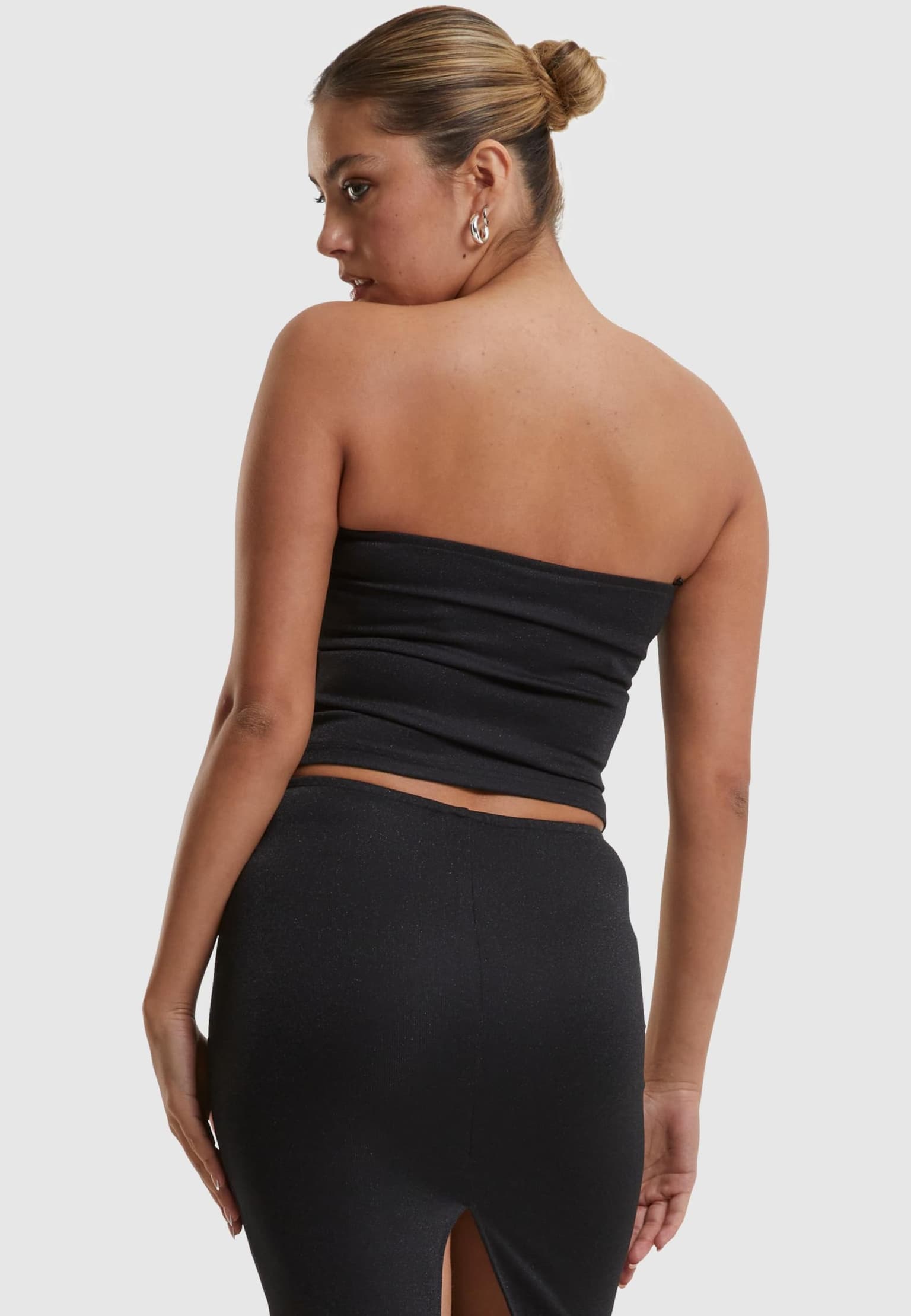 Urban Classics Ladies Glitter Bandeau – Bild 2