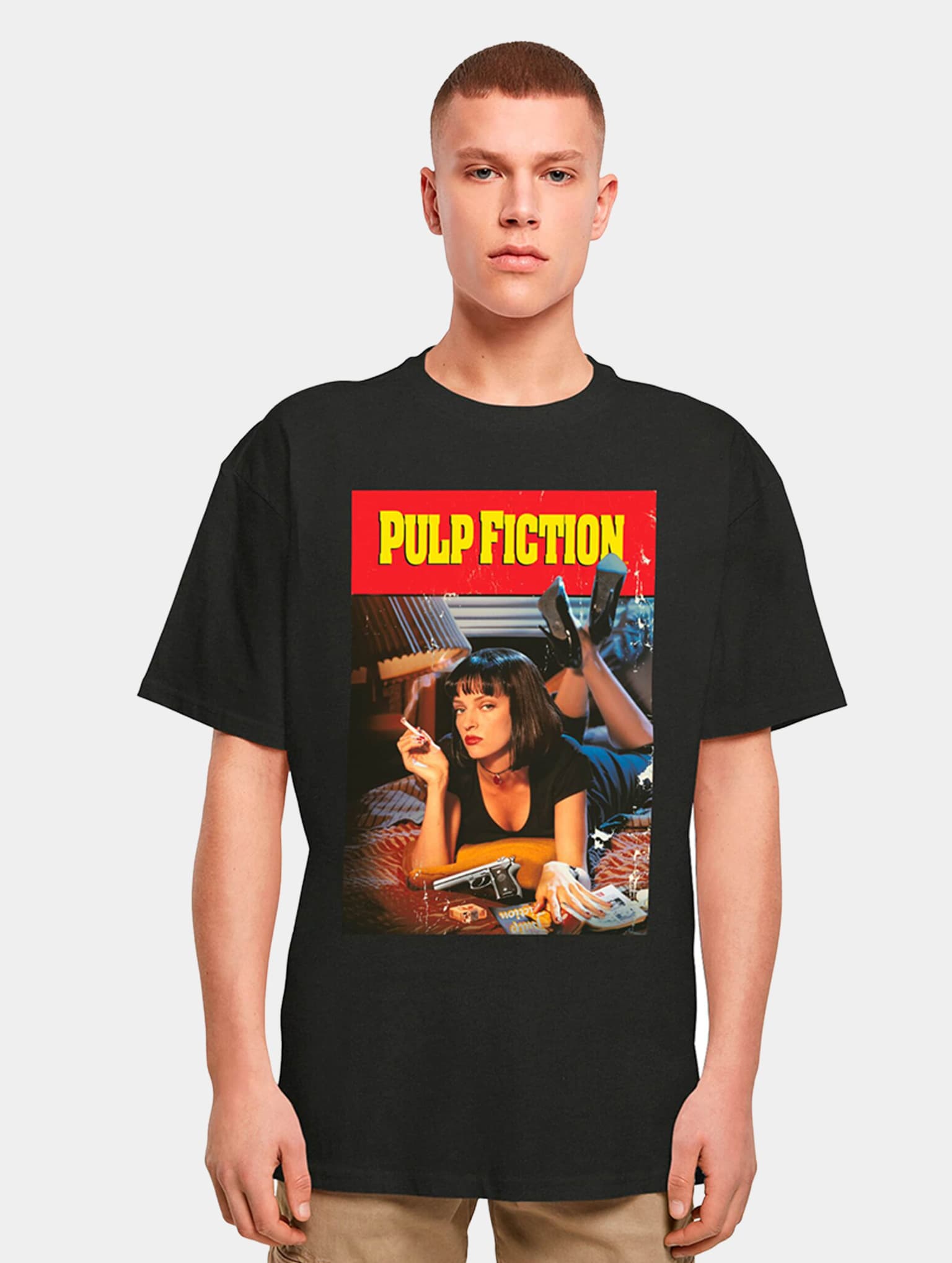 Merchcode Pulp Fiction Poster Oversize Tee