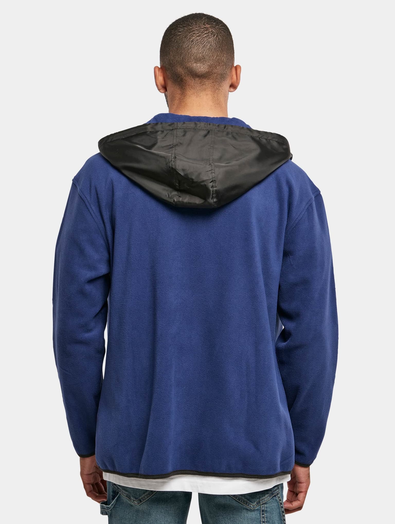 Urban Classics Hooded Micro Fleece Jacket – Bild 2
