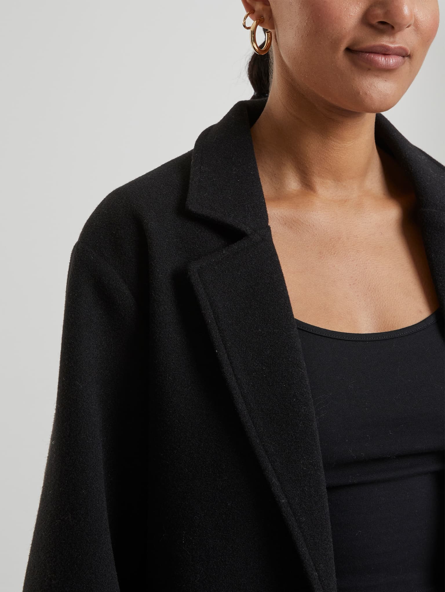 Urban Classics Ladies Basic Mantel – Bild 3