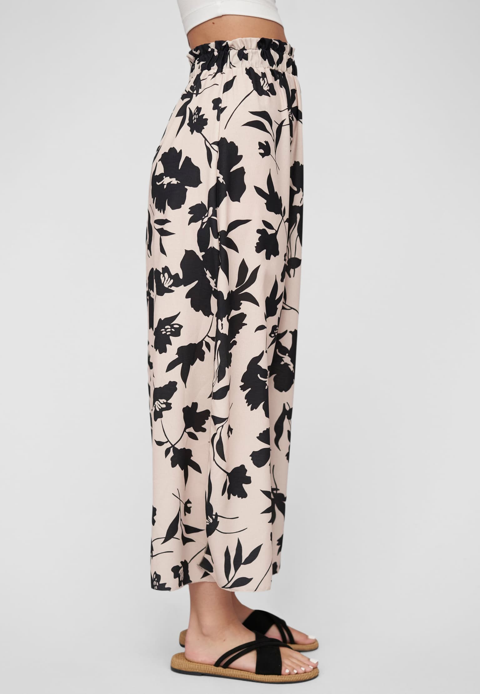Cloud5ive Maxi Skirt with side slit and floral print – Bild 4