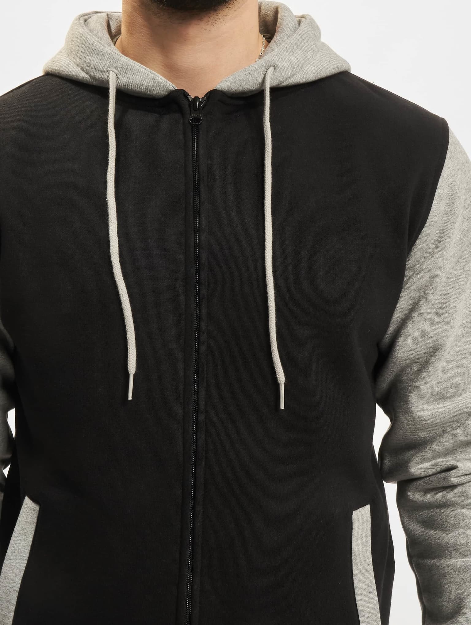 Urban Classics 2-tone Zip Hoody – Bild 4