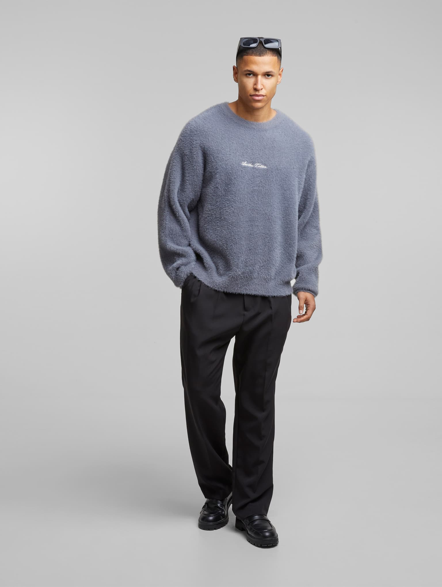 Another Cotton Lab Chest Logo Mohair Sweater – Bild 4