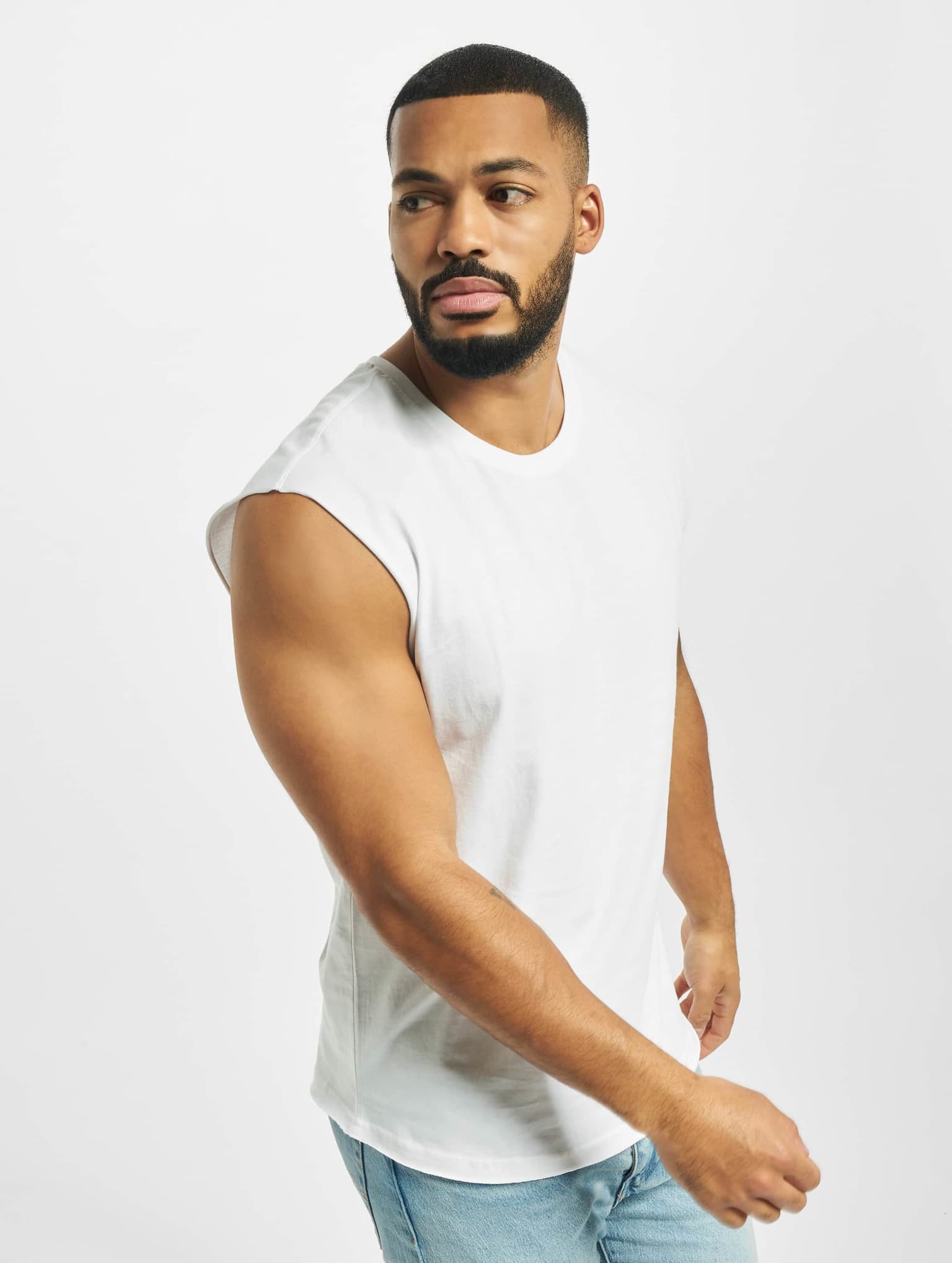 Urban Classics Open Edge Sleeveless Tee