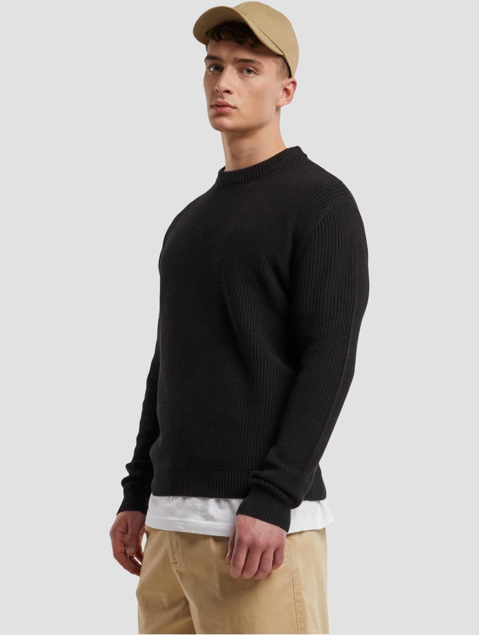 Urban Classics Rib Basic Sweater – Bild 3