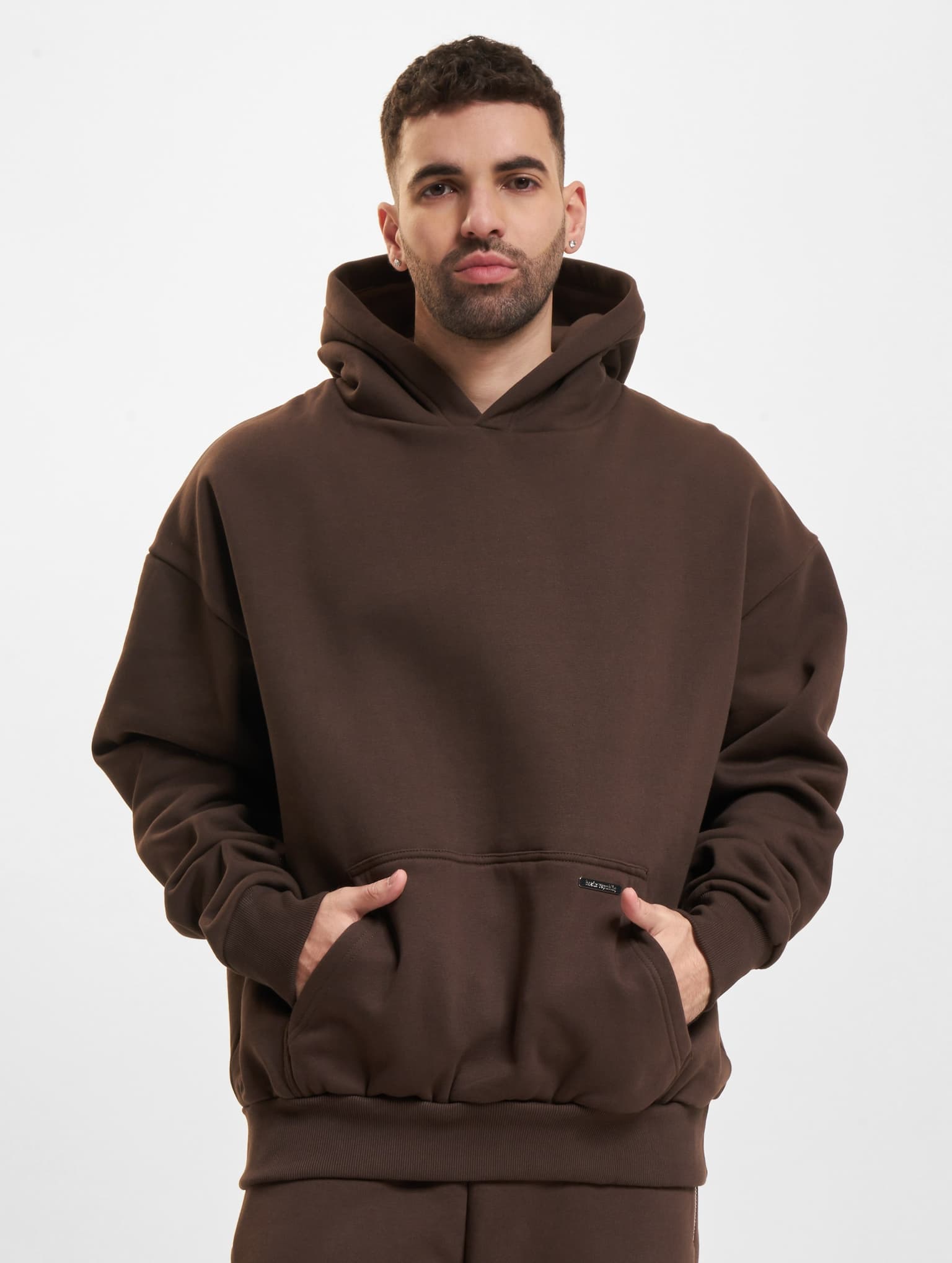 Bazix Republiq Super Heavy Blank Hoodie – Bild 3